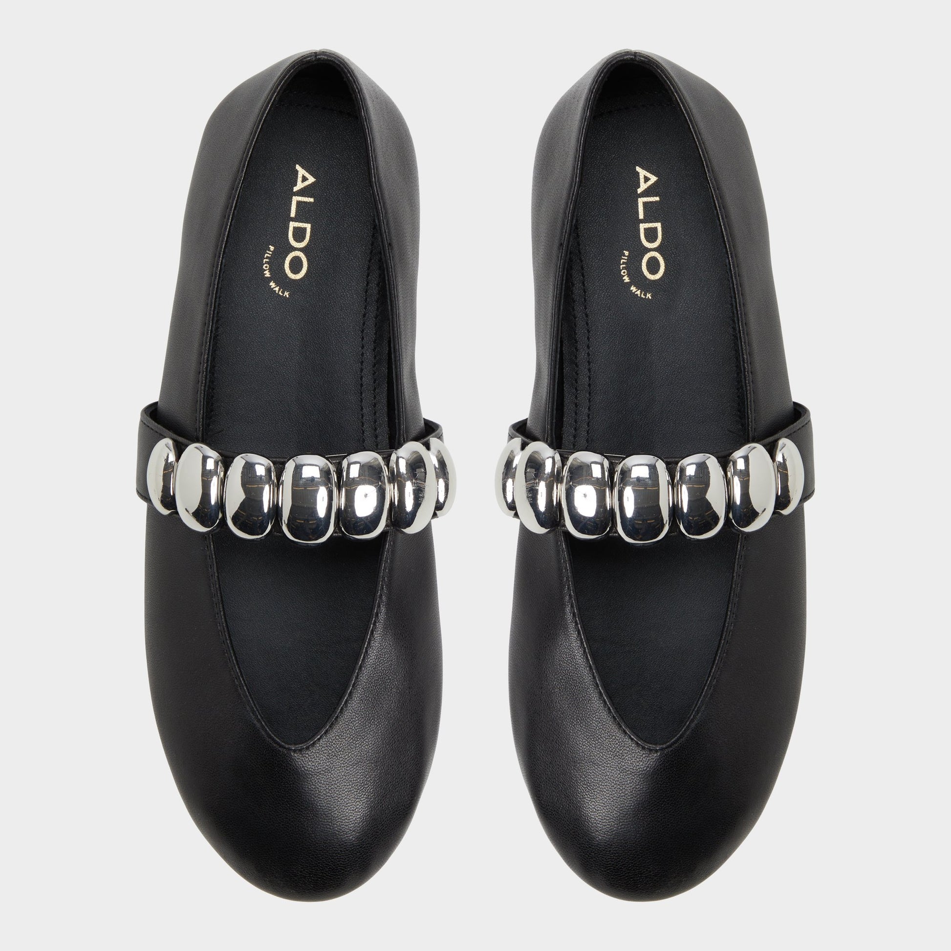 Top-down view of the Black Figgis Ballerina
