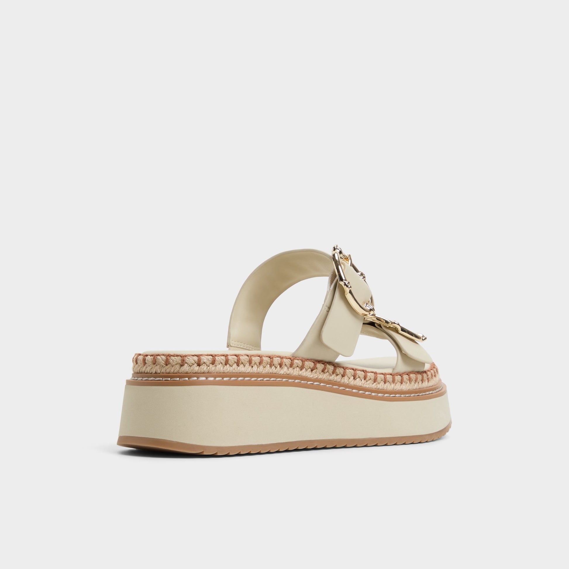 Three-quarter angle of Bone Kaeithien Slide sandal's back side