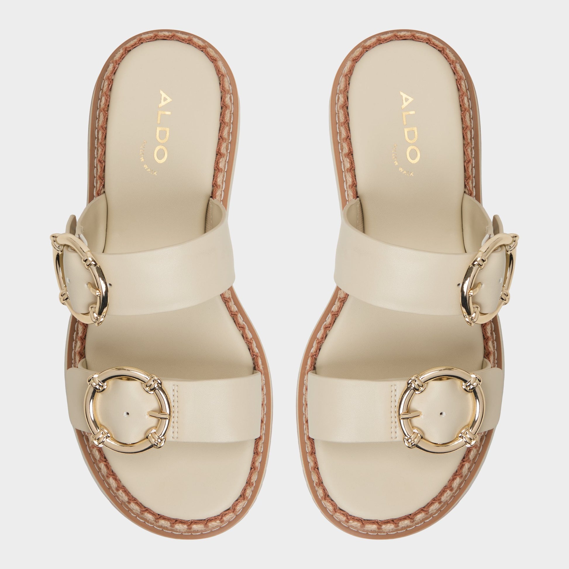 Top-down view of the Bone Kaeithien Slide sandal