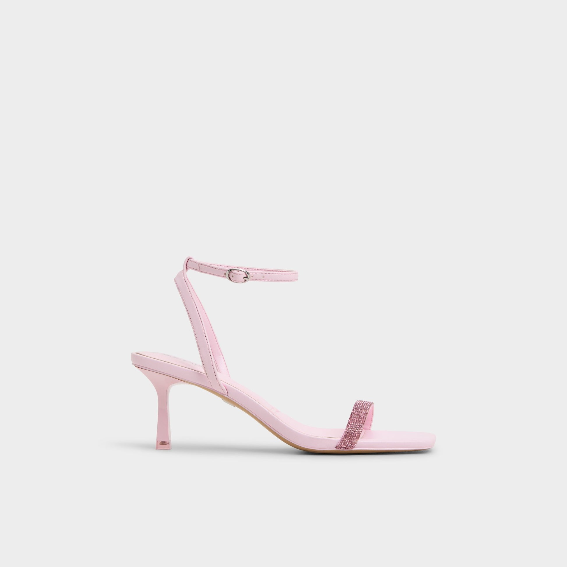 Main View of Light Pink Kirri Strappy heeled sandal for Womens
