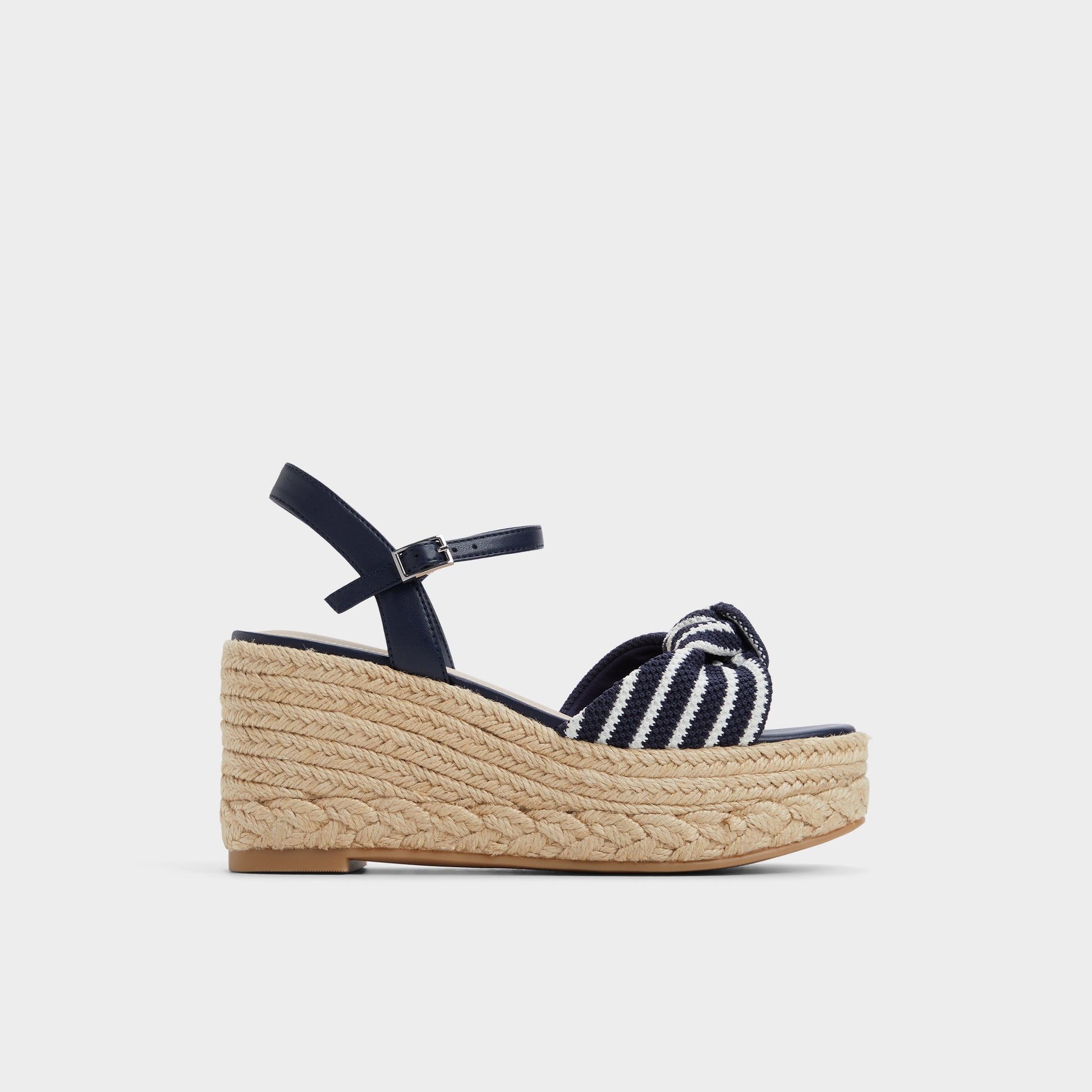 Main View of Navy Annamarie Wedge sandal for Womens