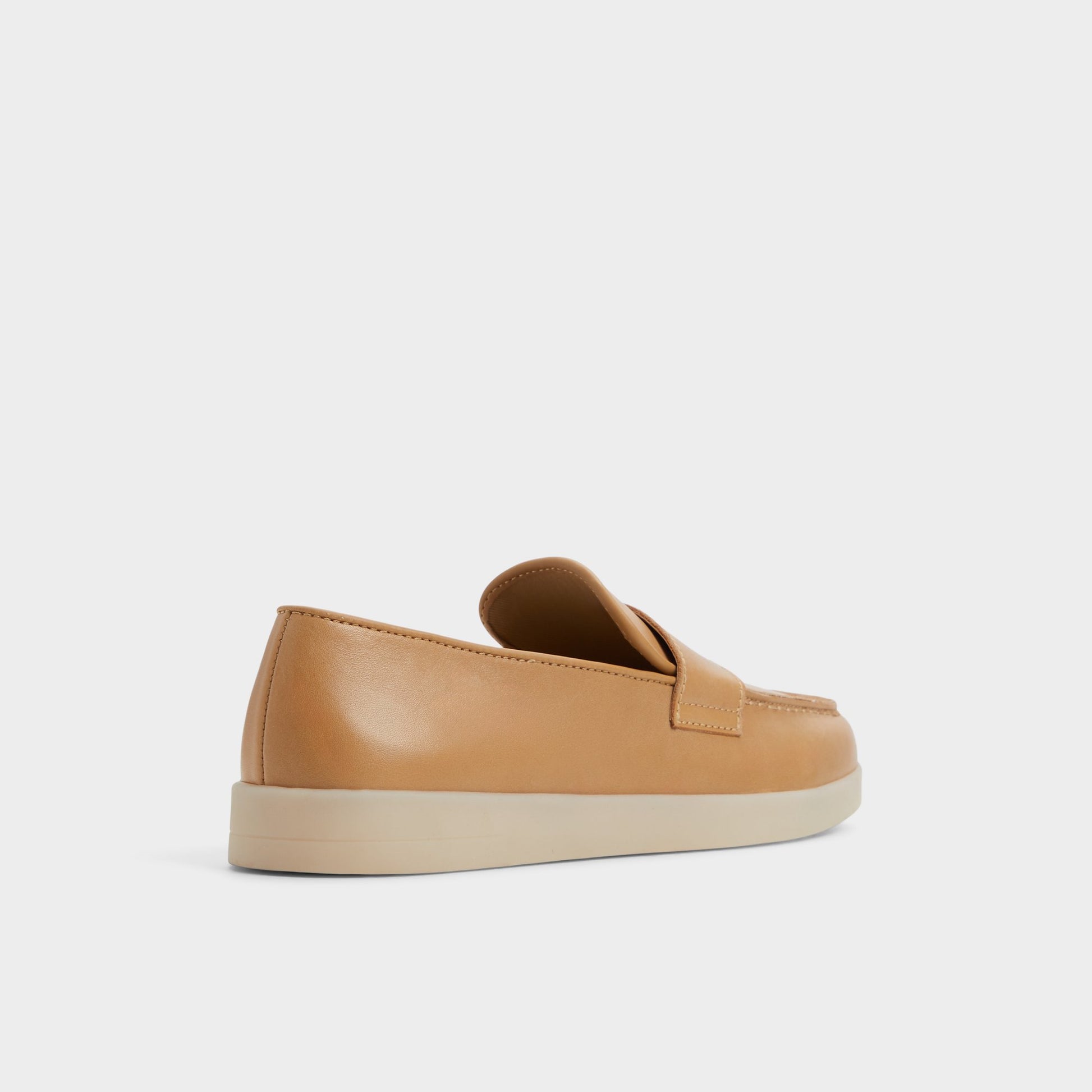 Three-quarter angle of Light Brown Seastroll Loafer's back side