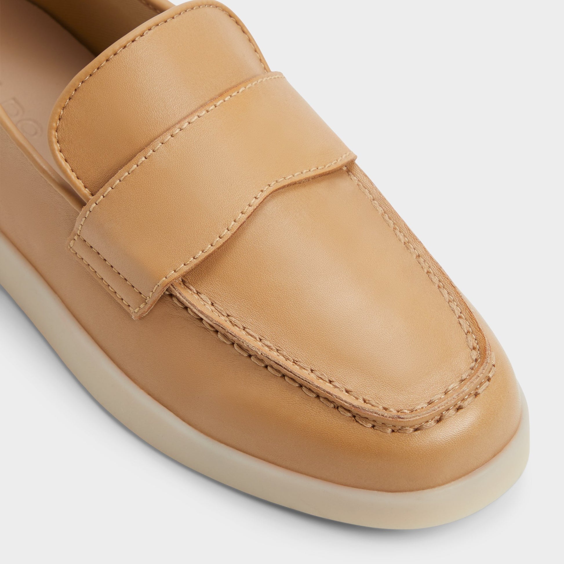Close-up of the Light Brown Seastroll Loafer