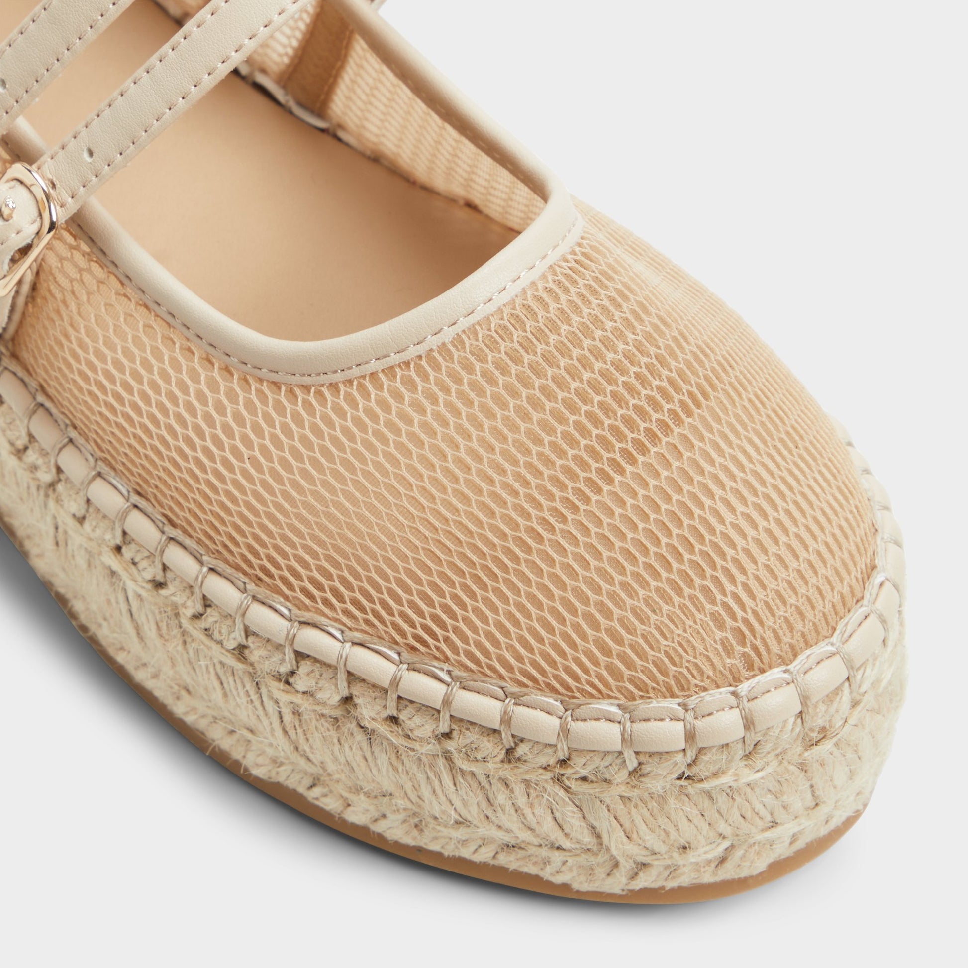 Close-up of the Other Beige Summerfling Espadrille