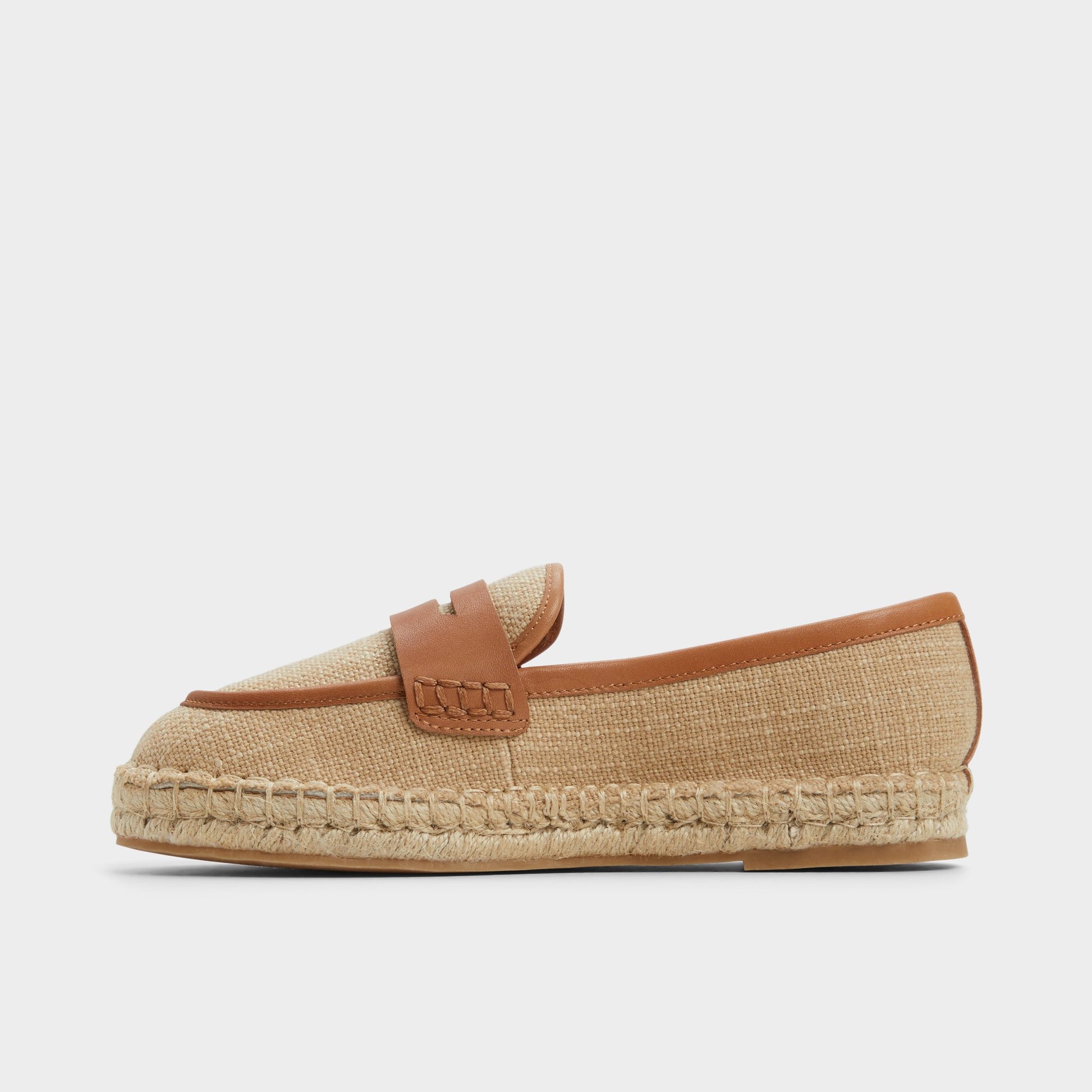 Side view of Natural Summercrush Espadrille