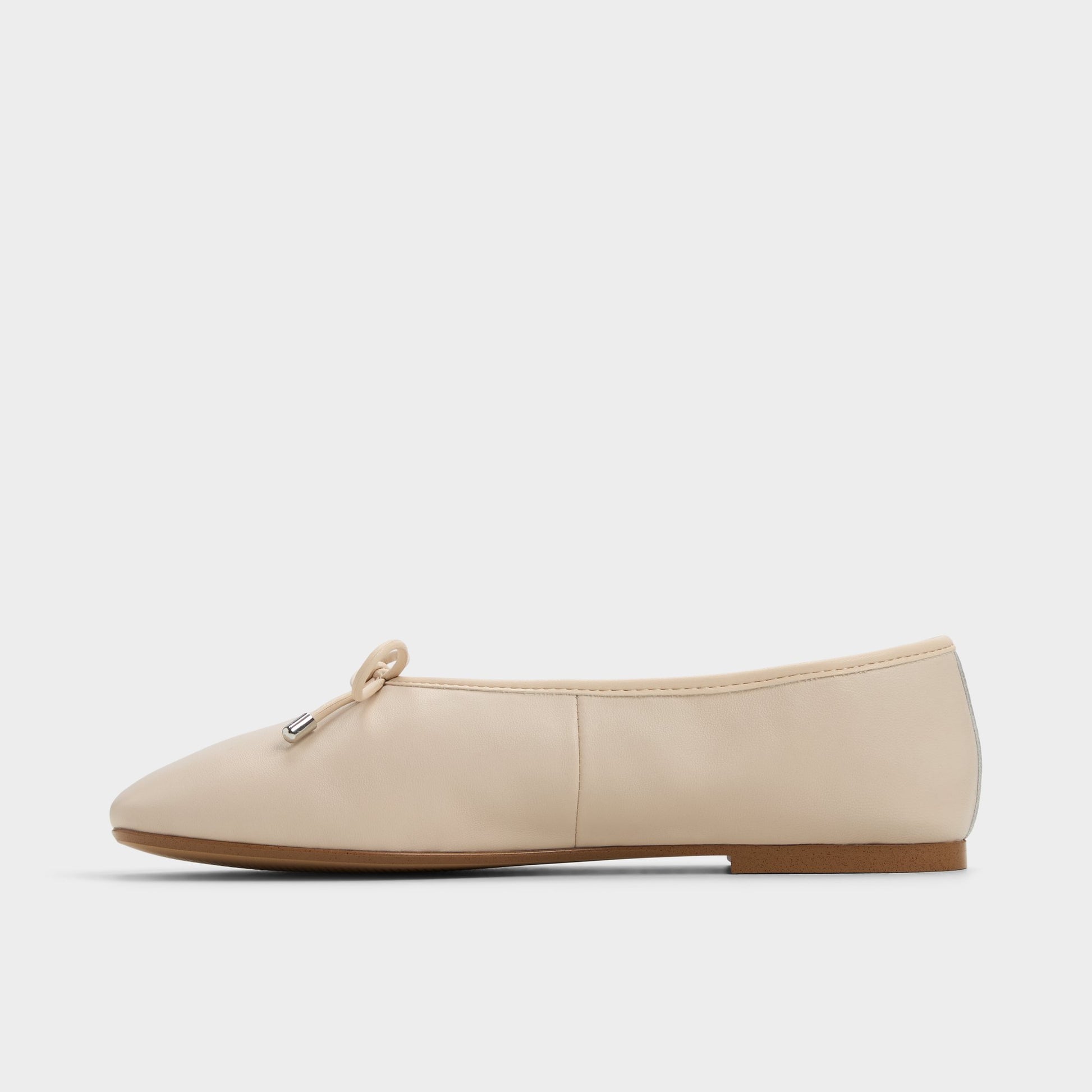 Side view of Other Beige Joselie Ballerina