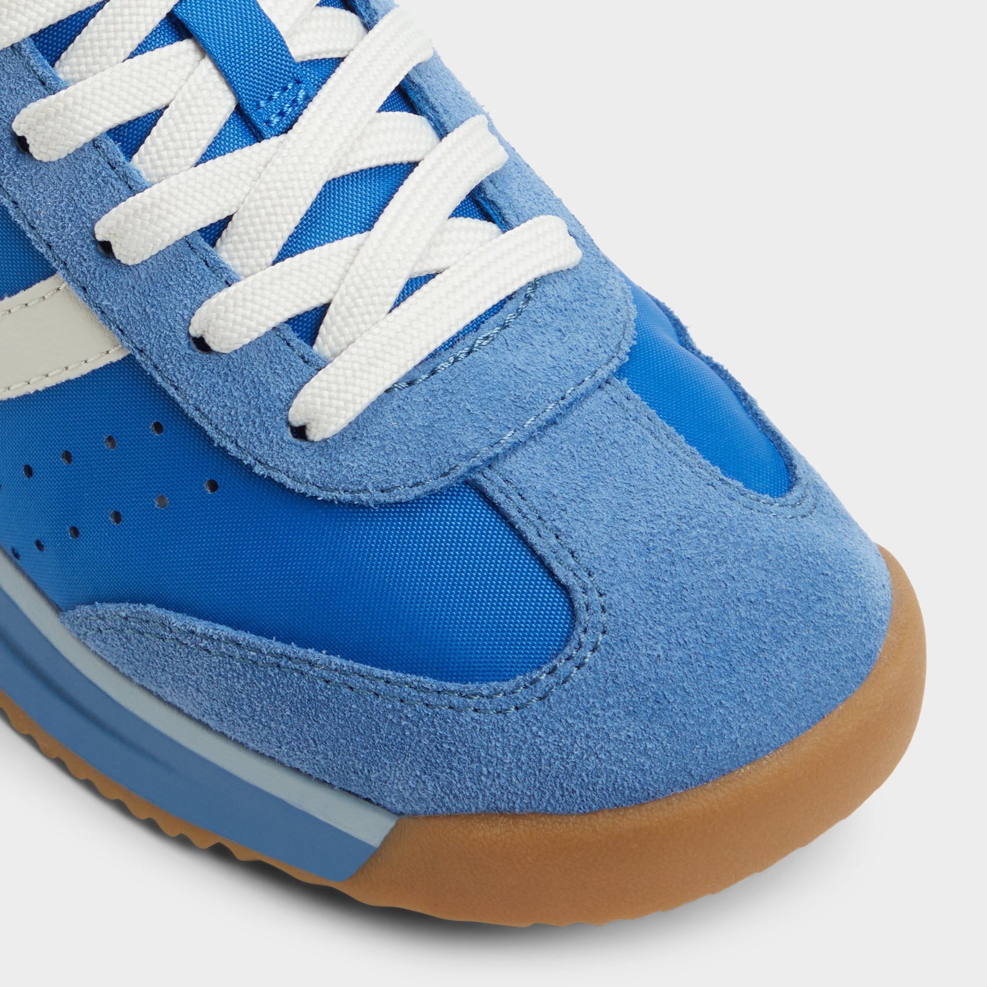 Close-up of the Blue Combo Stepcount Jogger sneaker
