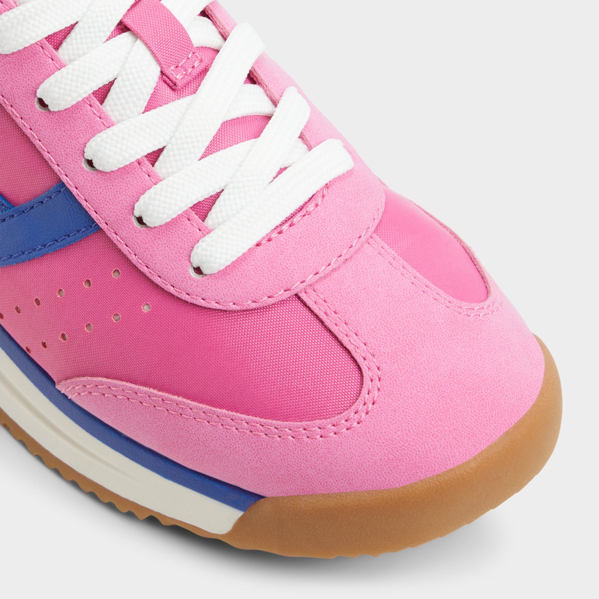 Close-up of the Open Pink Stepcount Jogger sneaker