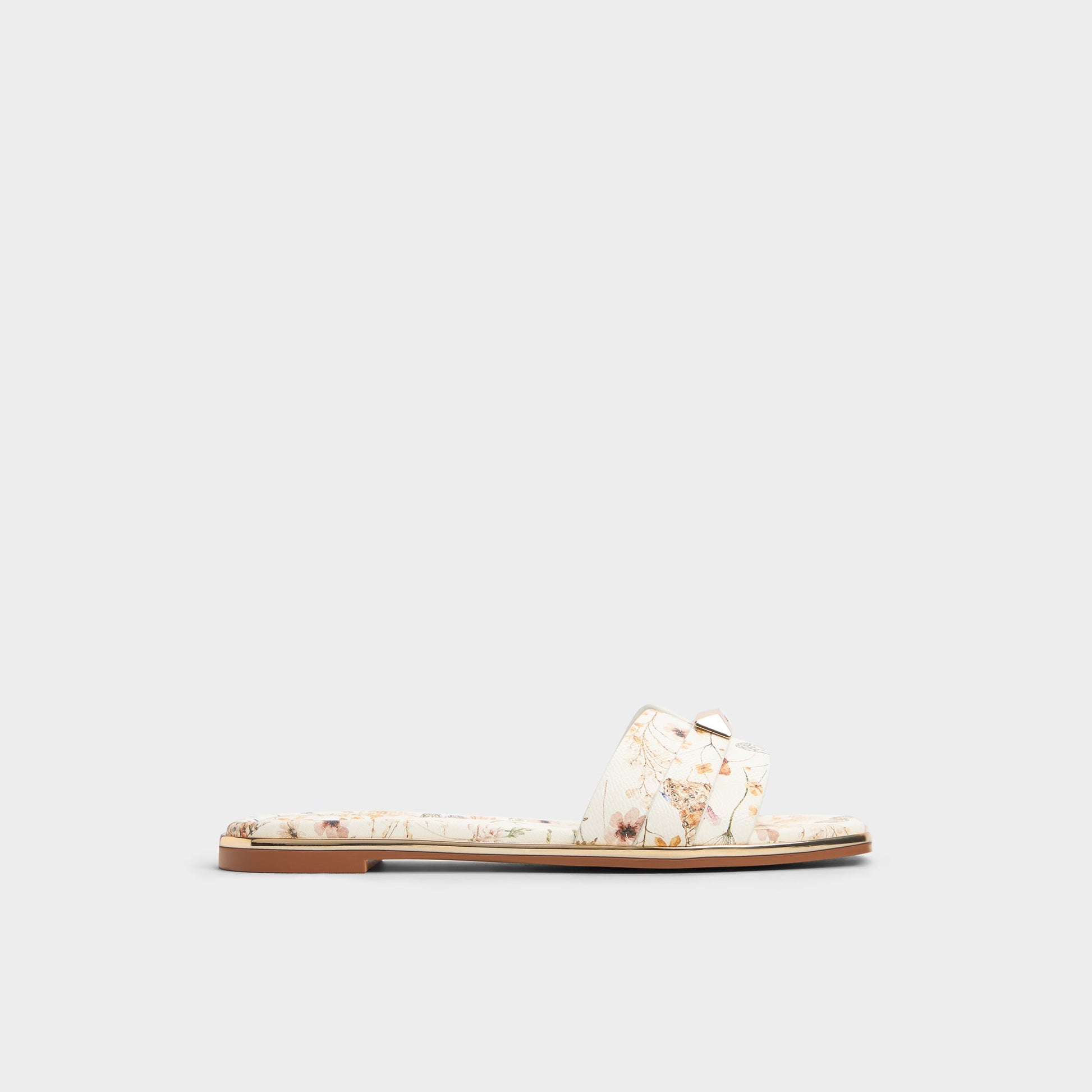 Main View of Multi Darine Slide sandal for Womens