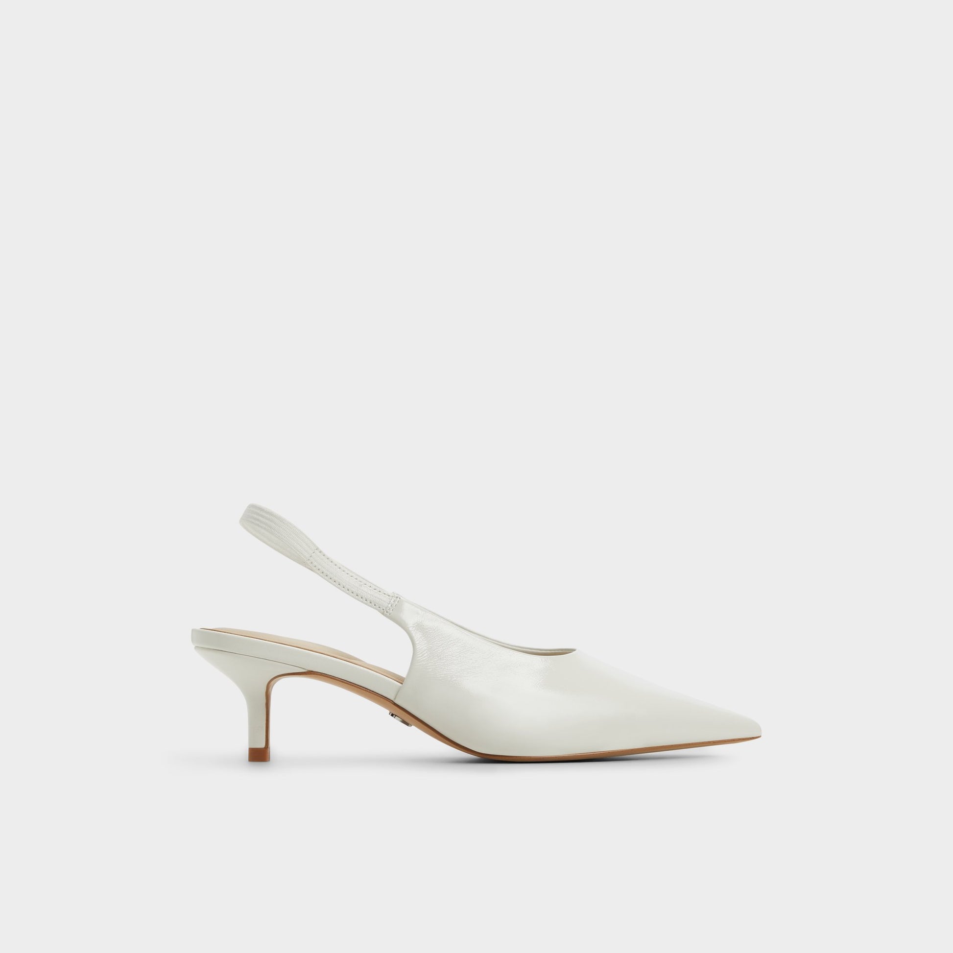 Main View of White/Bone Oceweth Slingback heel for Womens