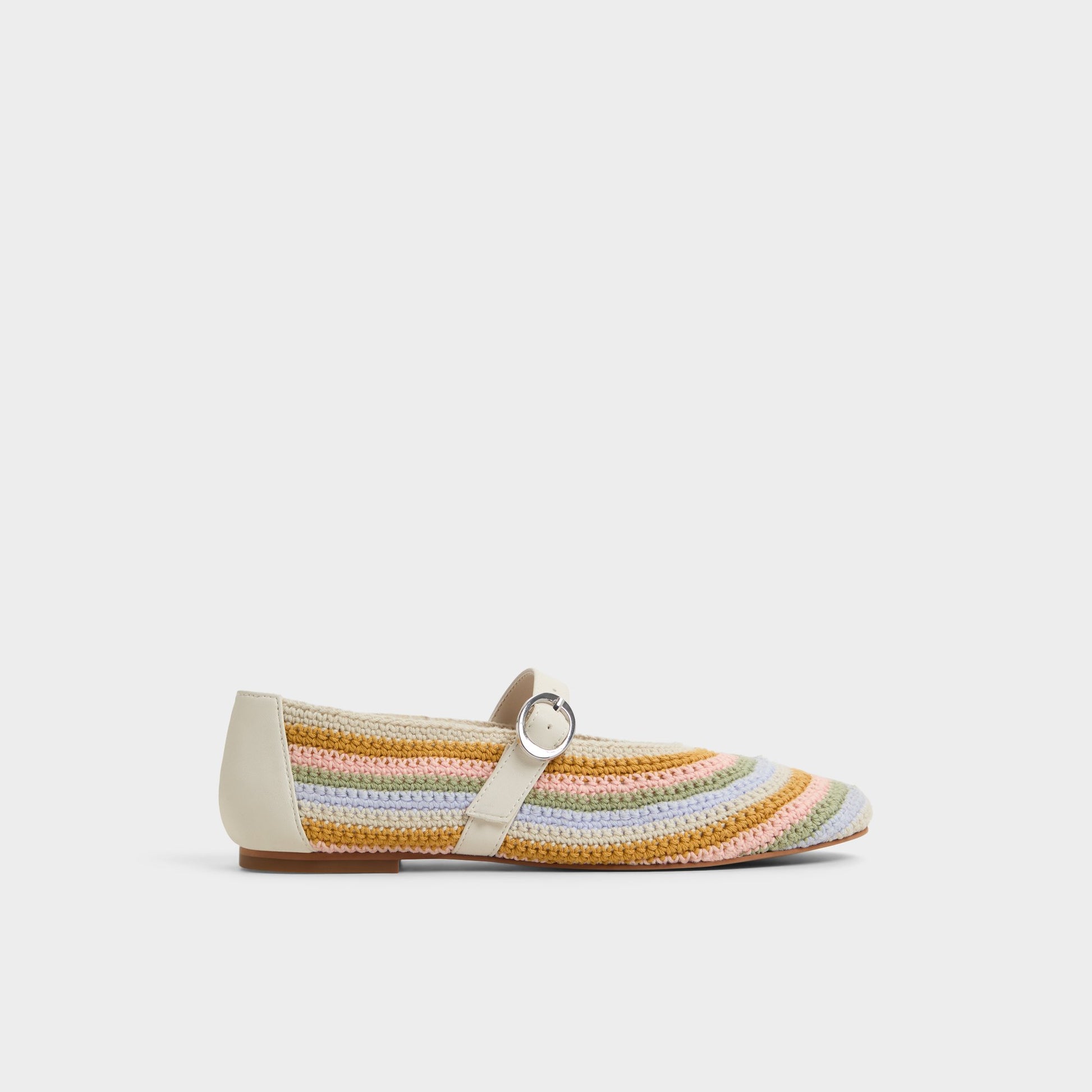 Main View of Bright Multi Quincey Ballerina for Womens