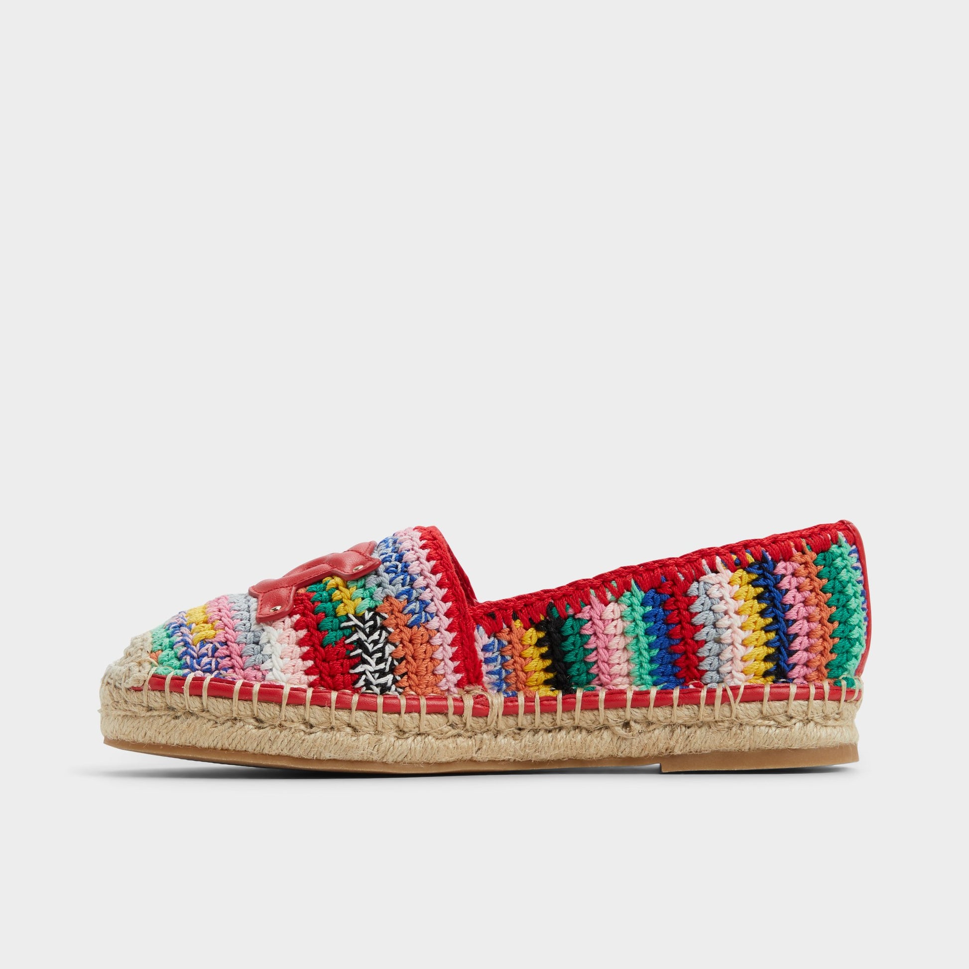 Side view of Bright Multi Santaclara Espadrille