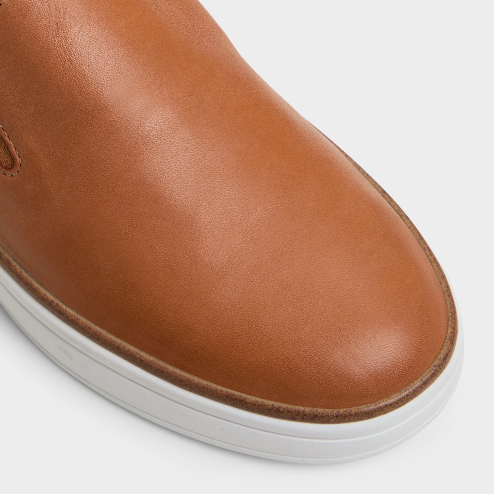 Close-up of the Light Brown Ballivian Slip-on sneaker