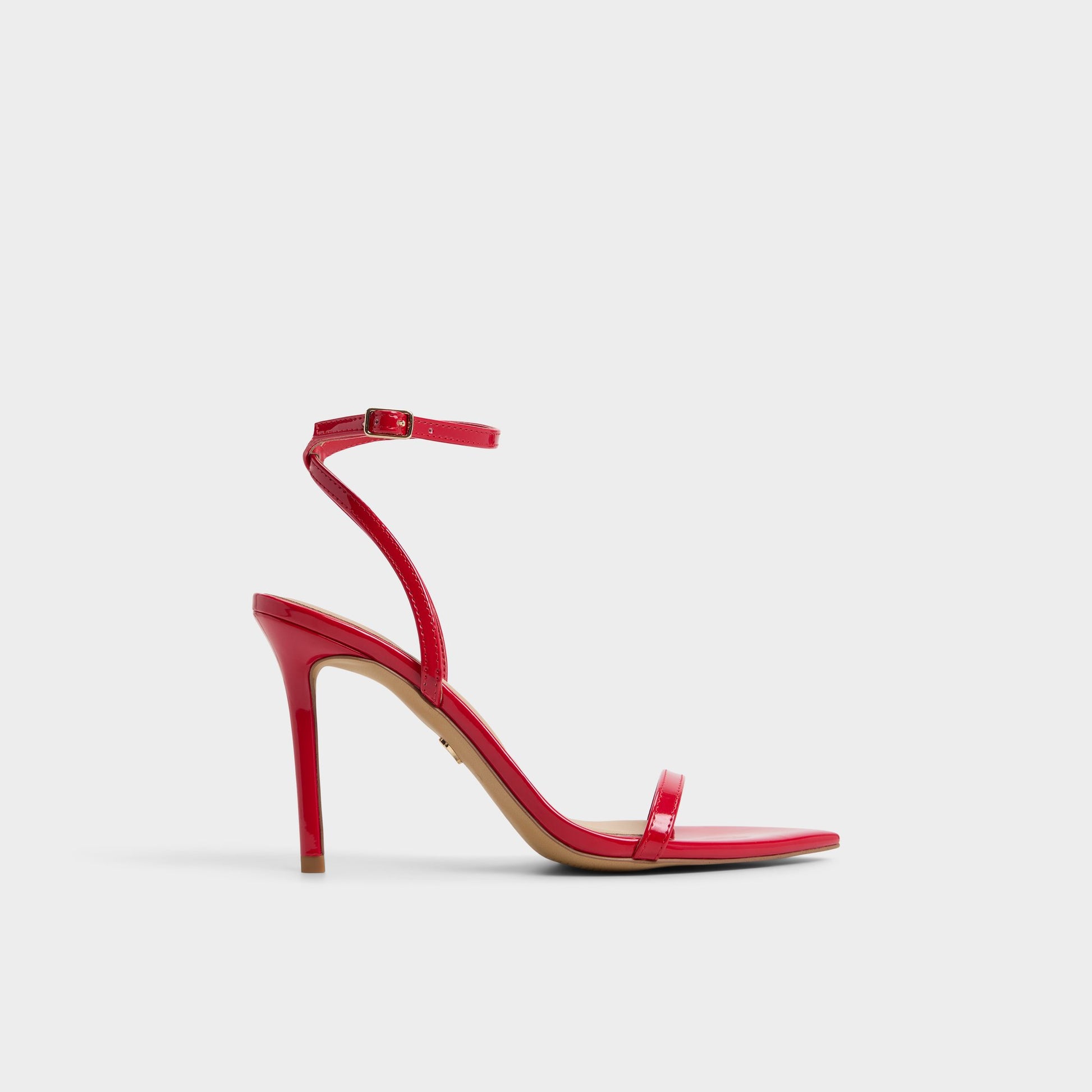 Main View of Medium Red Tulipa Strappy heeled sandal for Womens