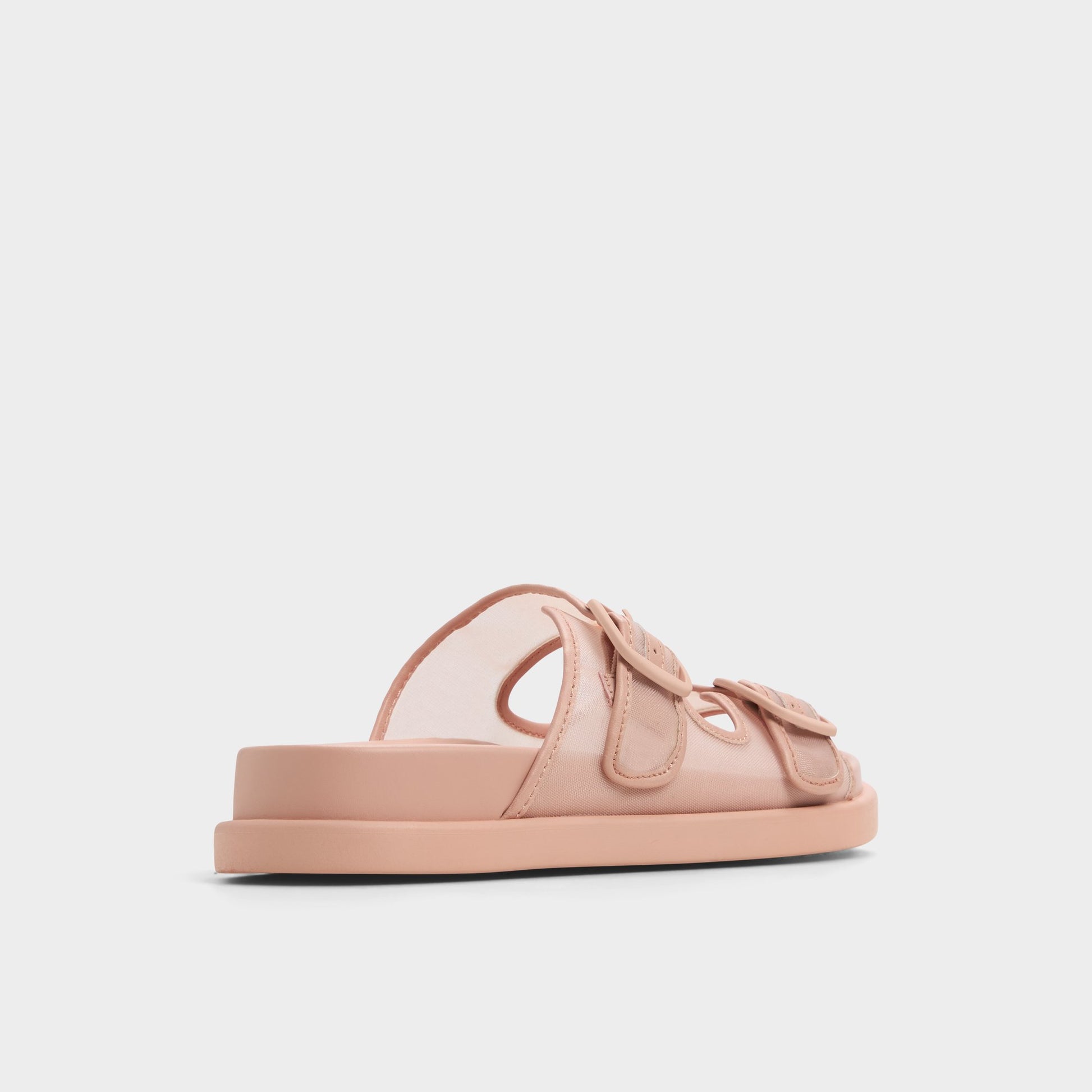 Three-quarter angle of Light Pink Devanassi 's back side