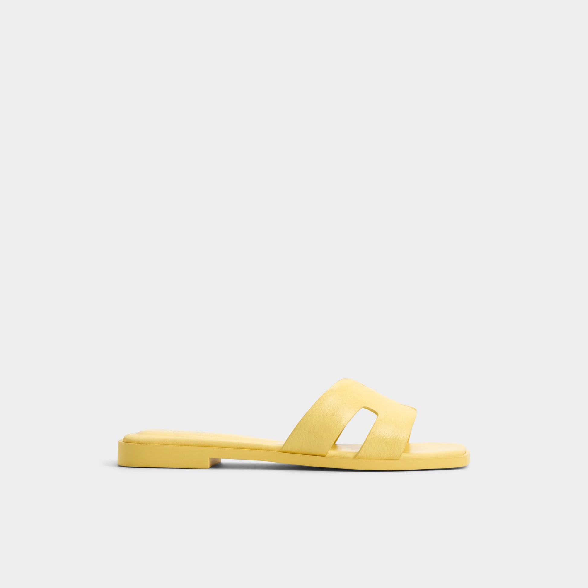 Main View of Yellow Itsandal Slide sandal for Womens