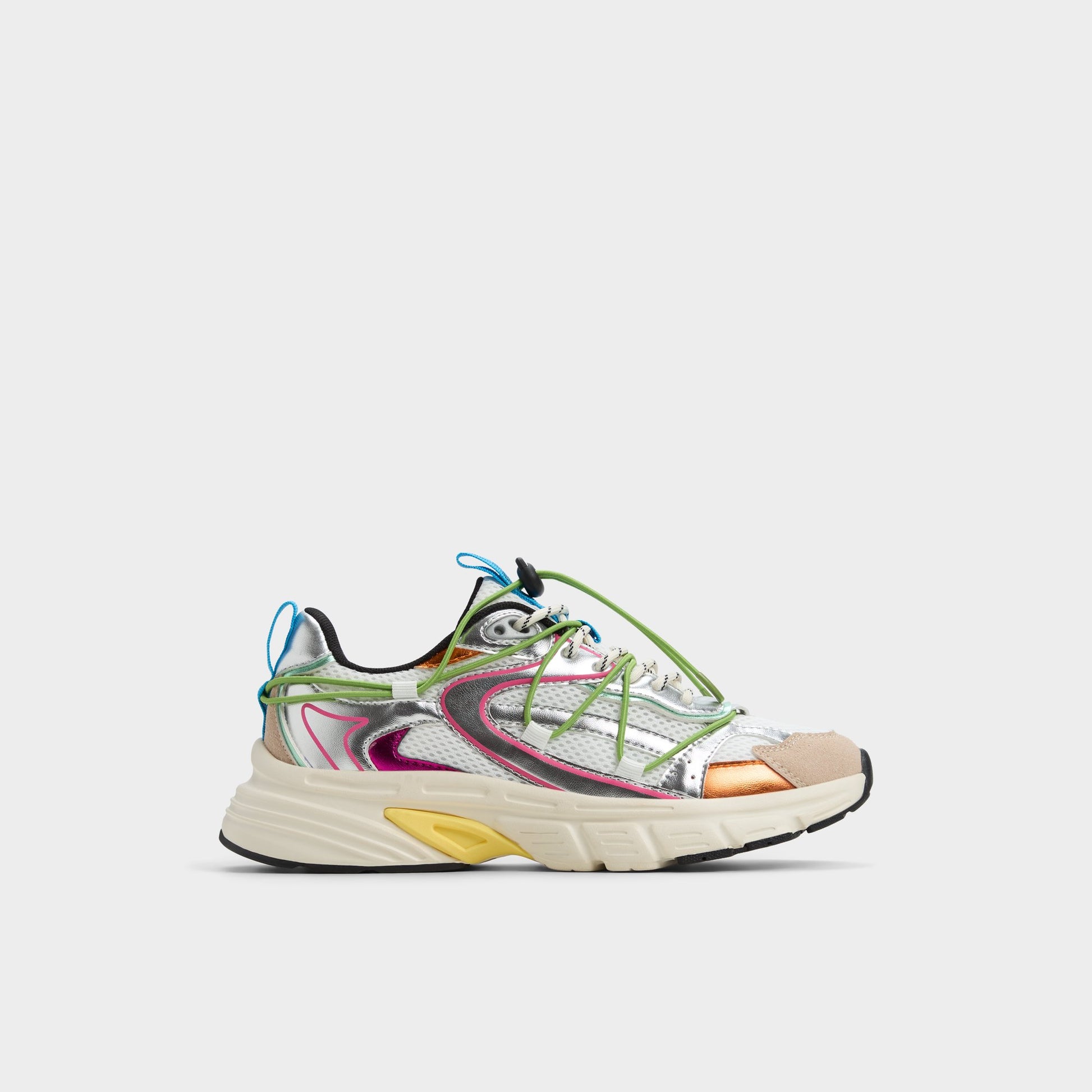 Vue principale de Blanc/Multi Clubfly Sneaker pour Femmes
