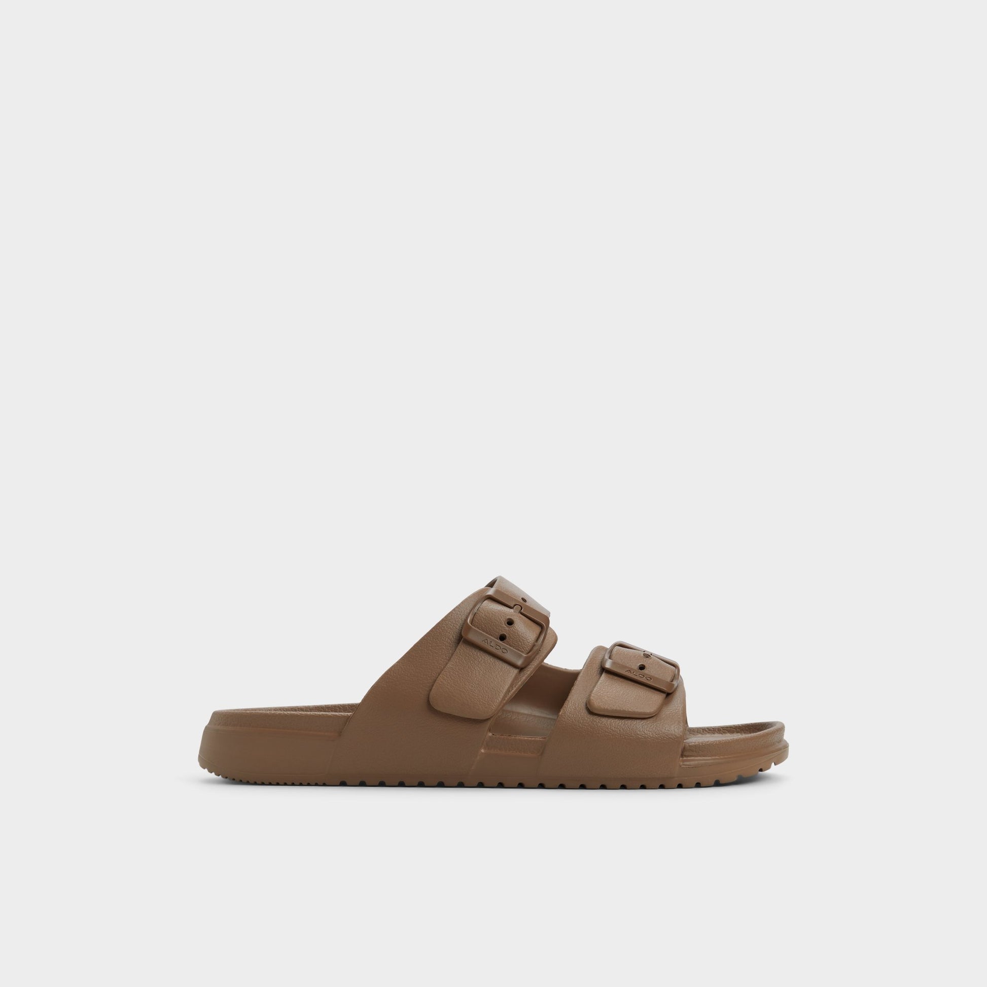 Main View of Light Brown Hideo Slide sandal for Mens