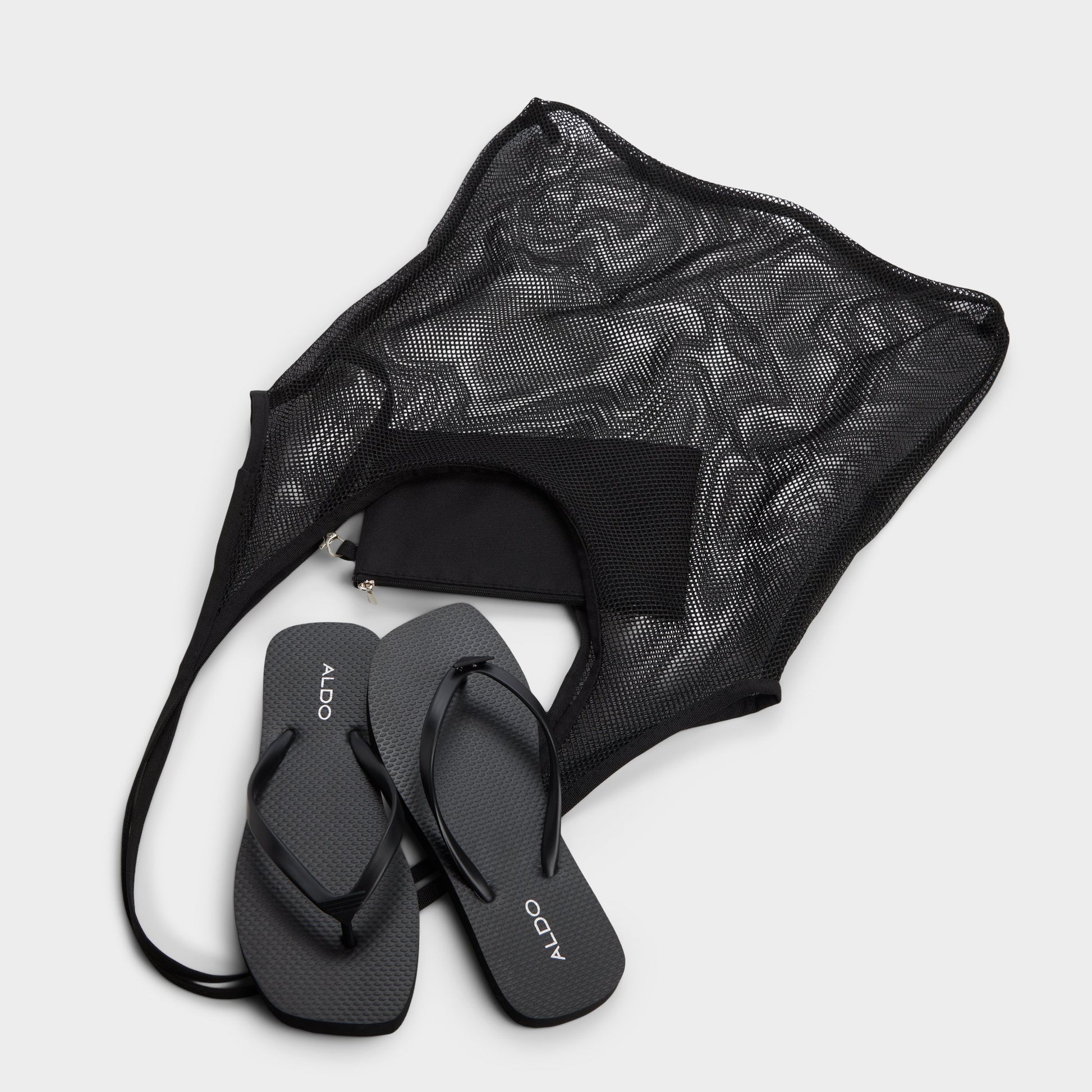 Main View of Black Beachready Flip flop for Womens