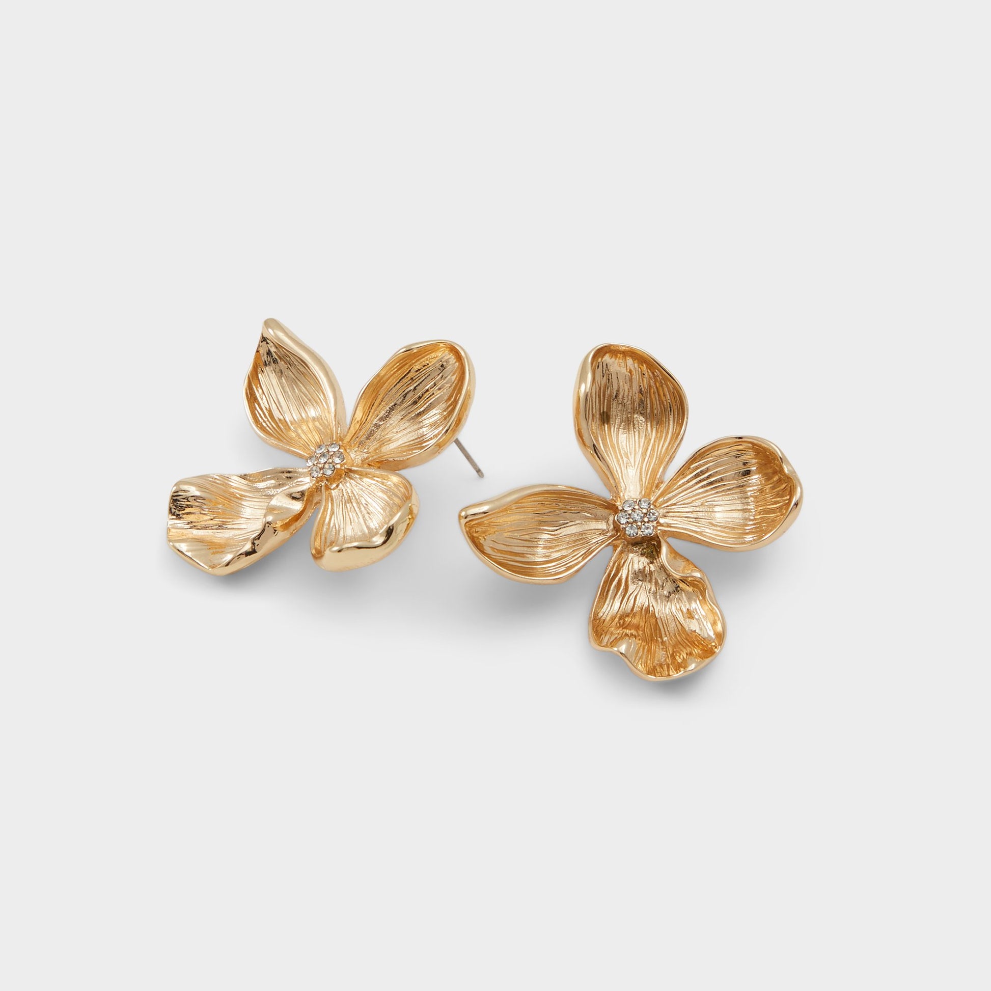 Floraluxe Gold/Clear Multi Women's Earrings