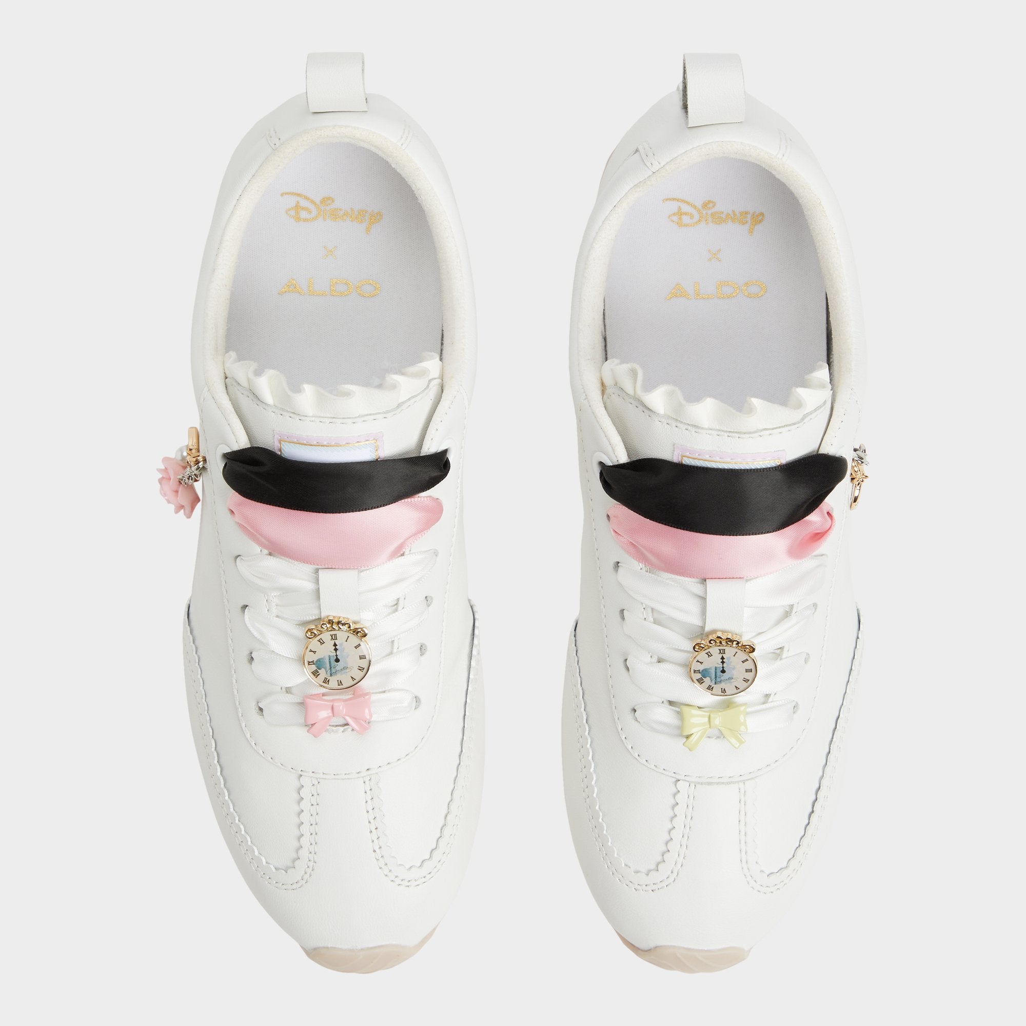 キュートなレースアップ★【Disney /ALDO）☆Princesssneaker☆ Princesssneaker White Women's Disney