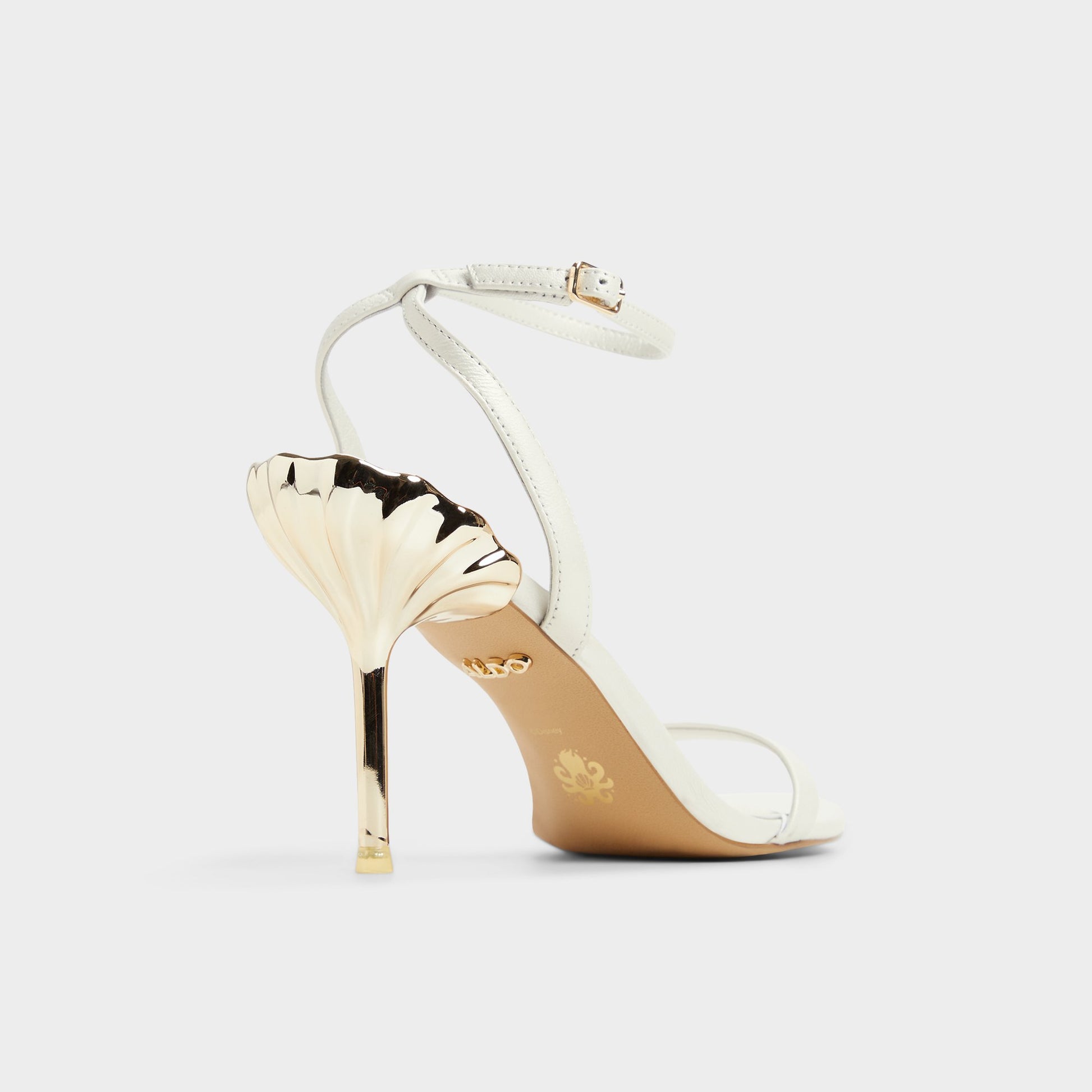 Three-quarter angle of White Arielheel Disney | ALDO's back side