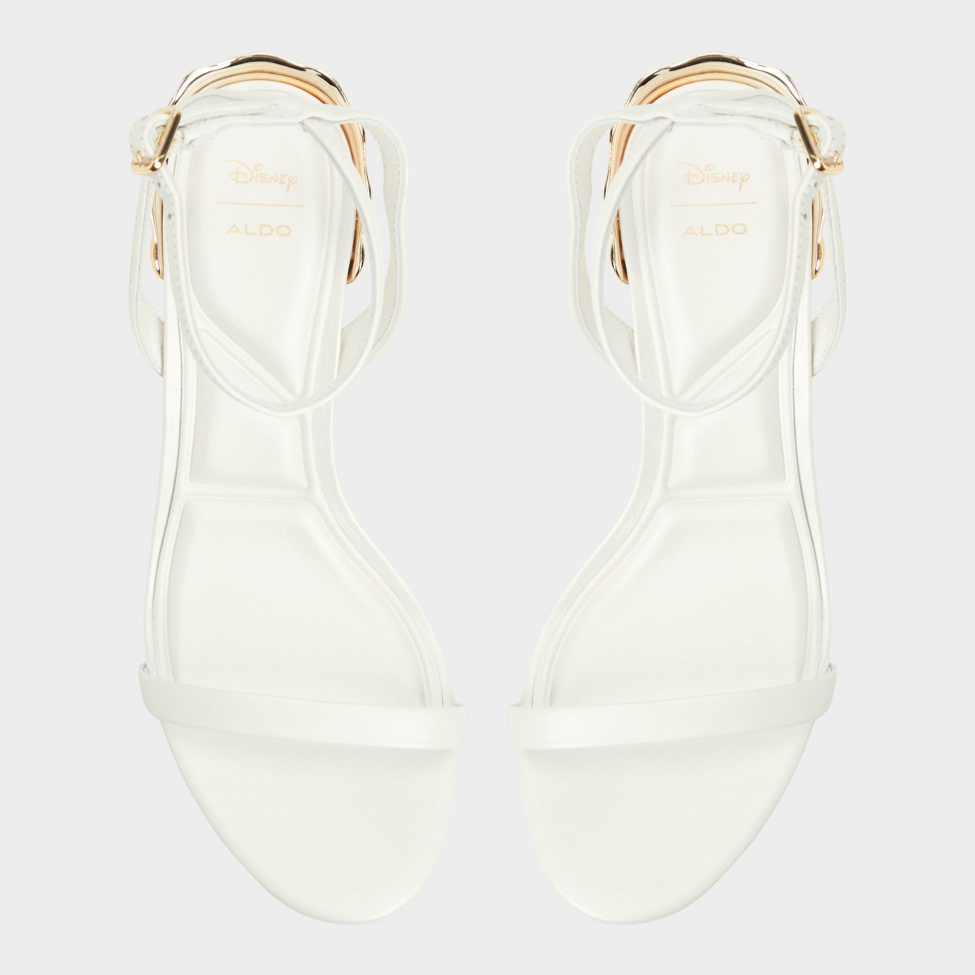 Top-down view of the White Arielheel Disney | ALDO