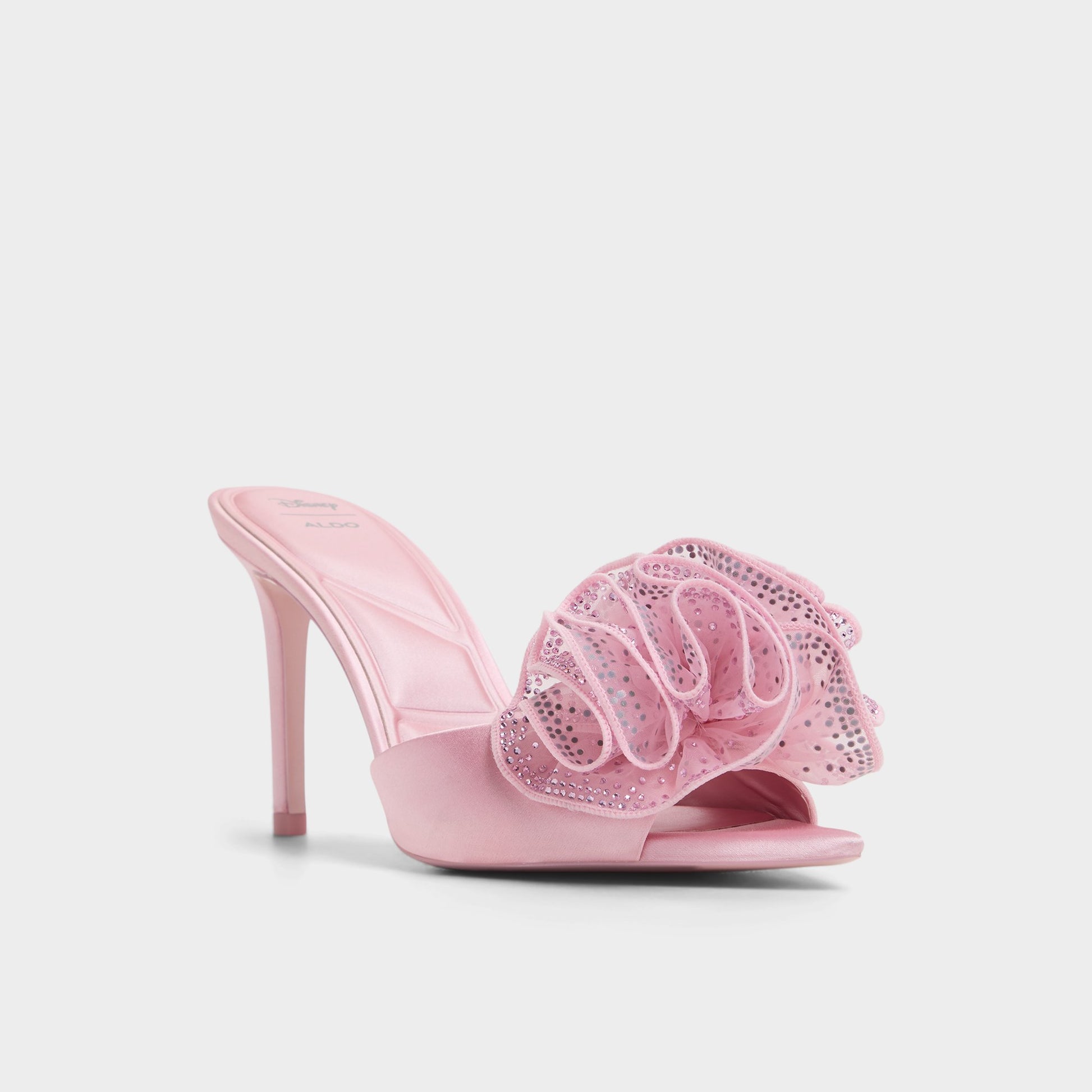 Three-quarter angle of Light Pink Auroramule Disney | ALDO's front side