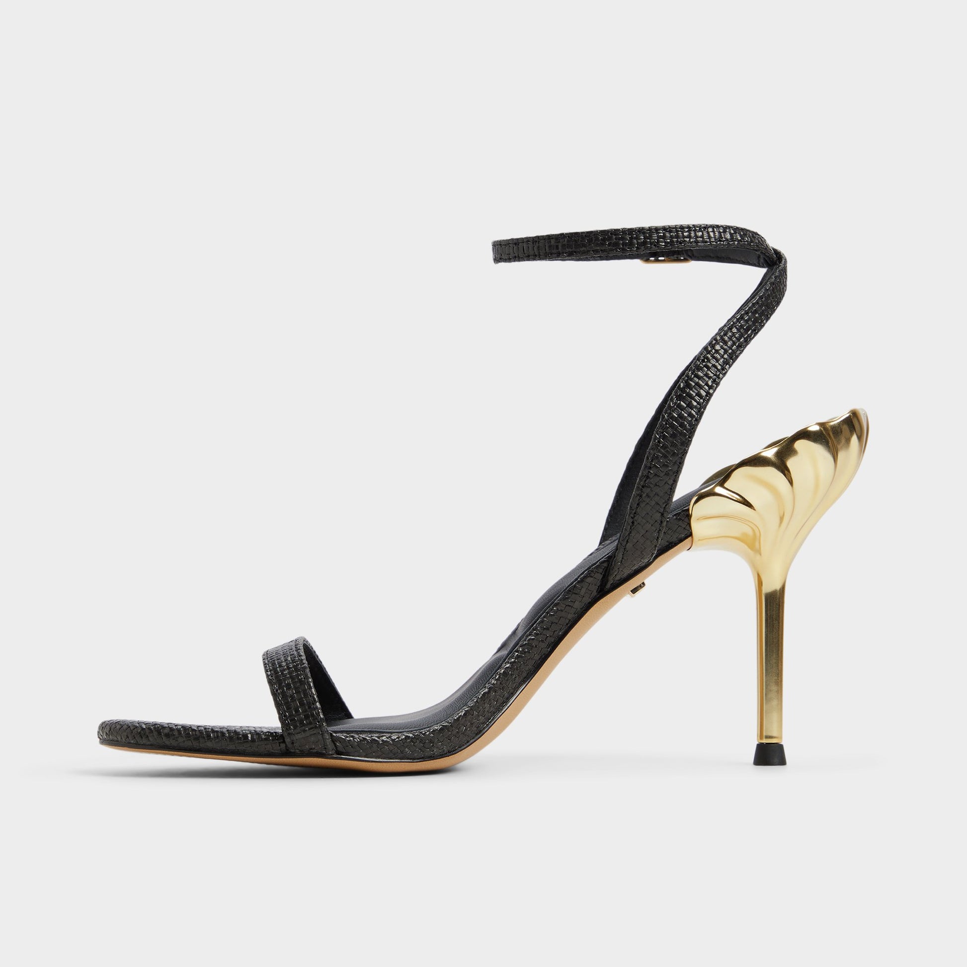 Side view of Black Ursulaheel Disney | ALDO