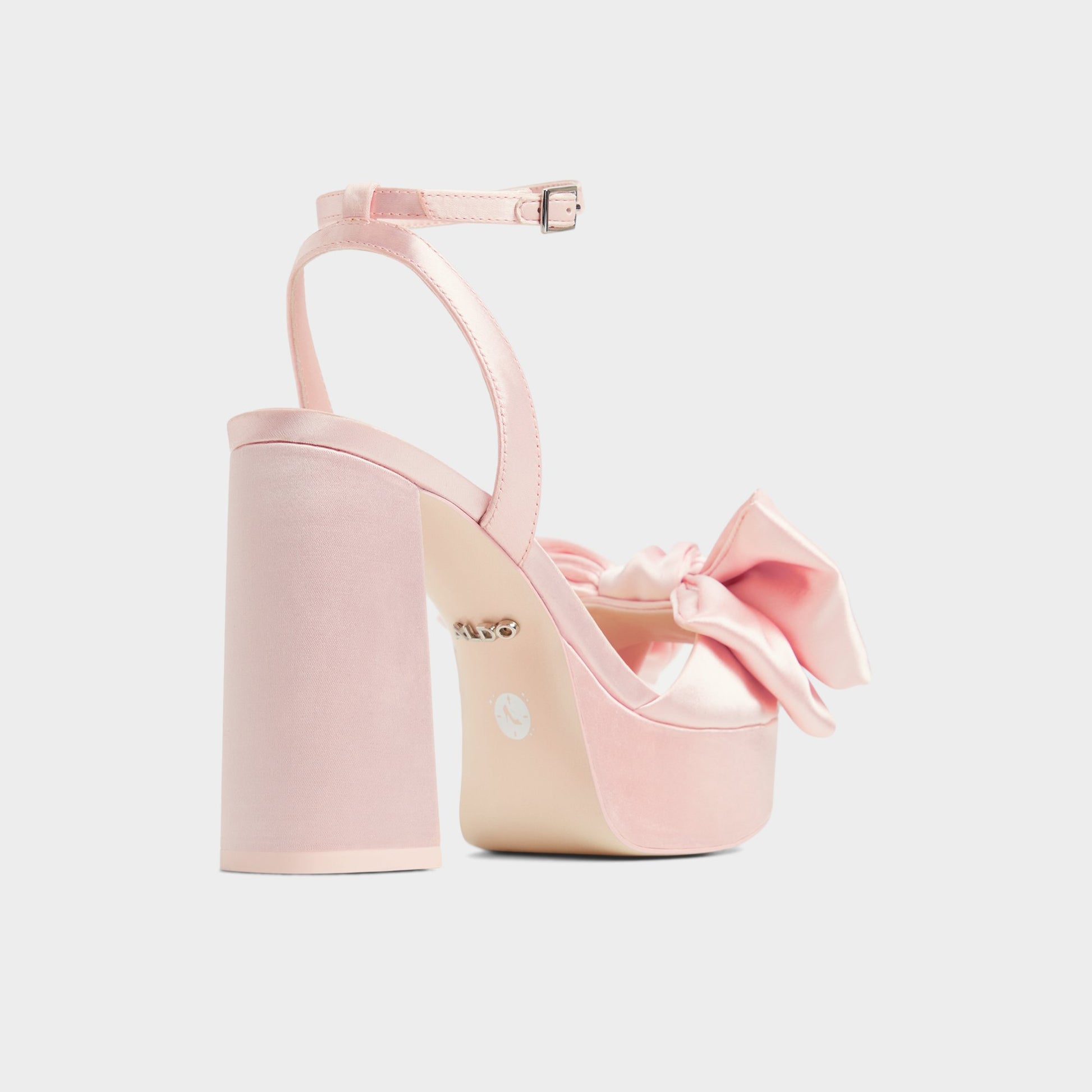 Three-quarter angle of Light Pink Stepsistersheel Disney | ALDO's back side