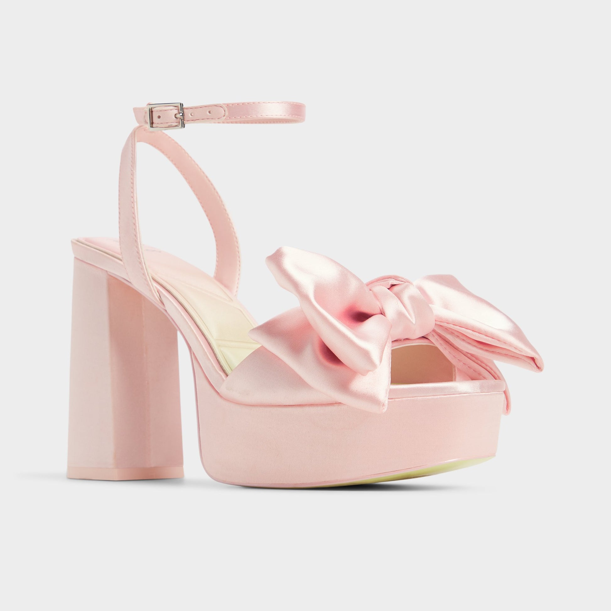 Three-quarter angle of Light Pink Stepsistersheel Disney | ALDO's front side