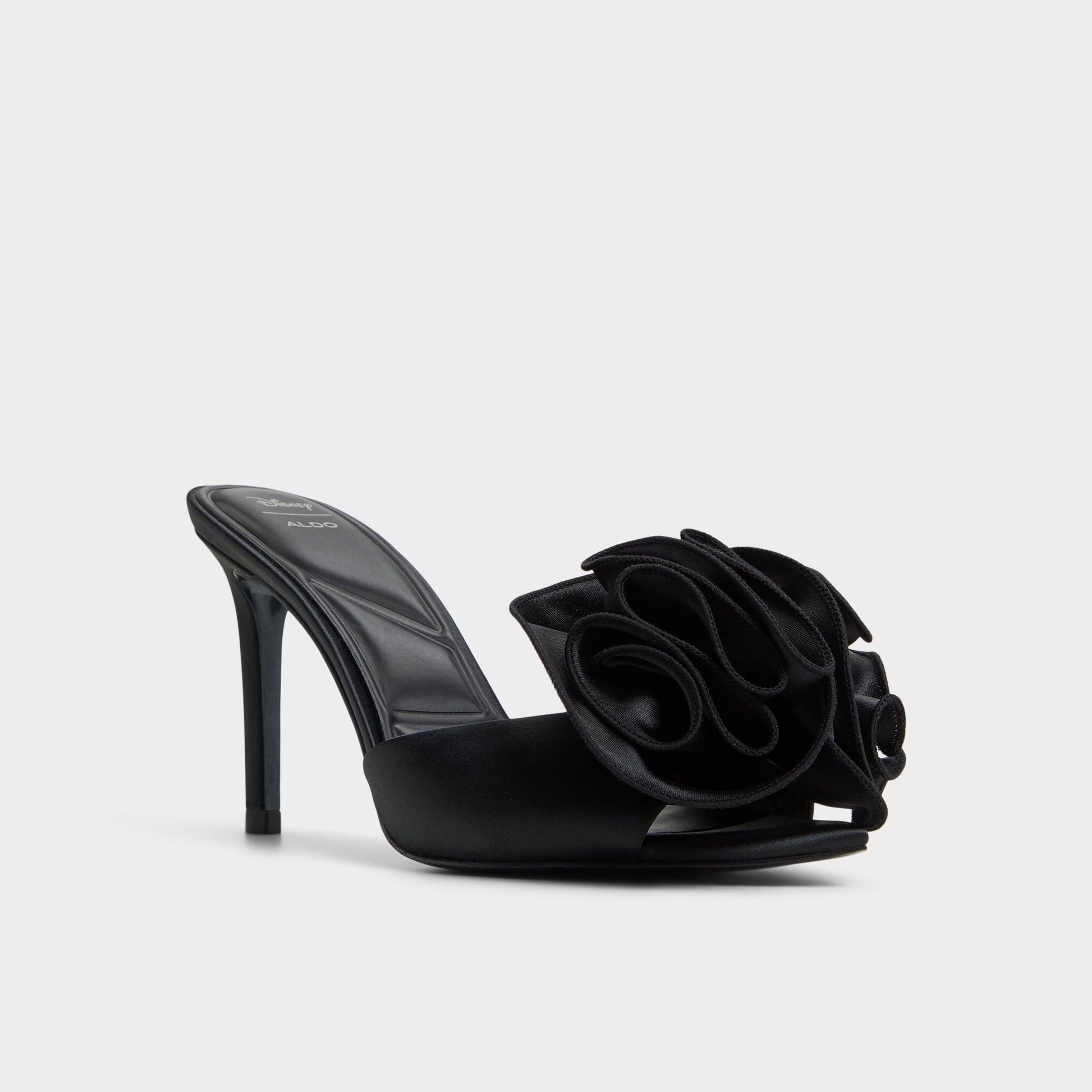 Three-quarter angle of Black Maleficentmule Disney | ALDO's front side