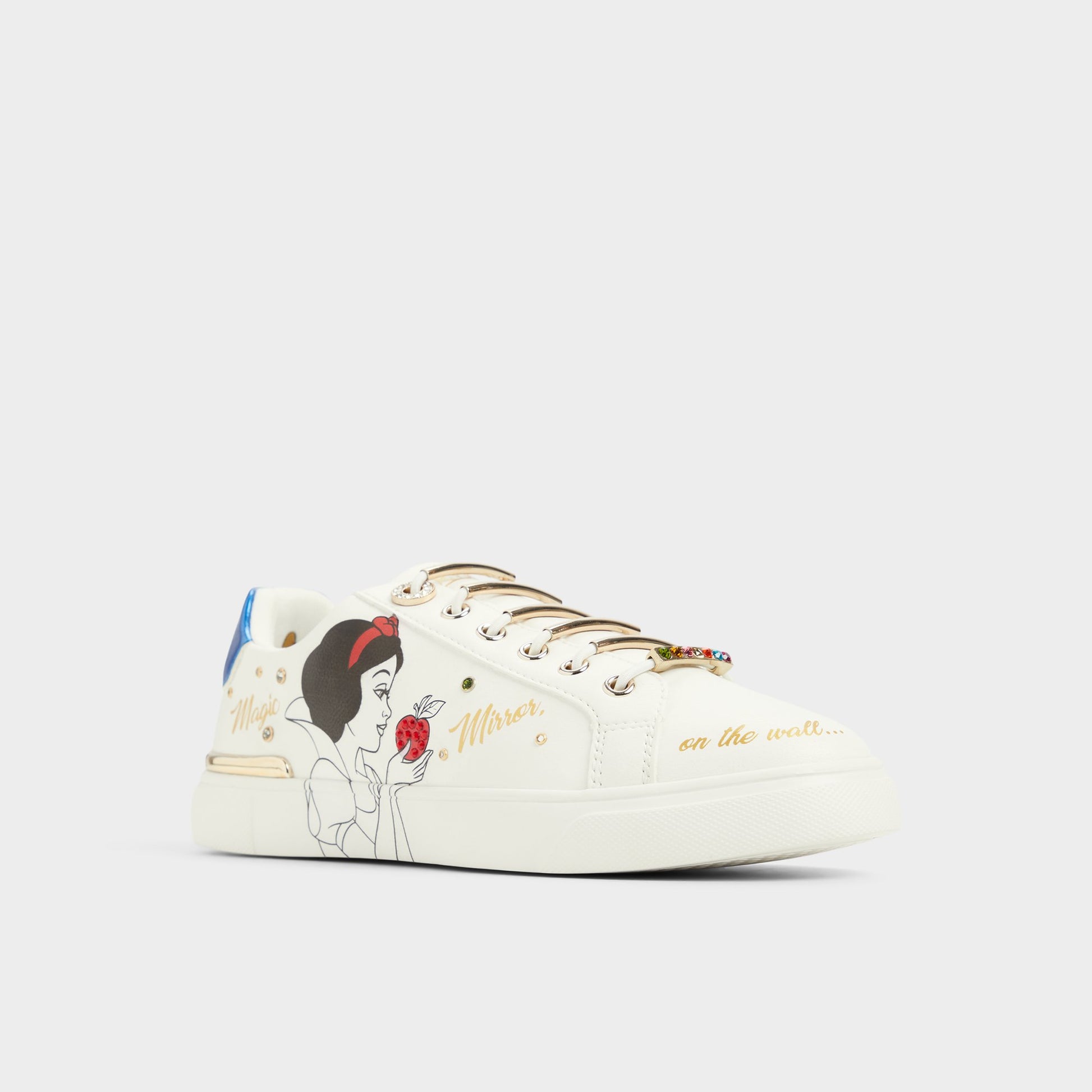 Three-quarter angle of Other White Snowwhitekicks Disney | ALDO's front side
