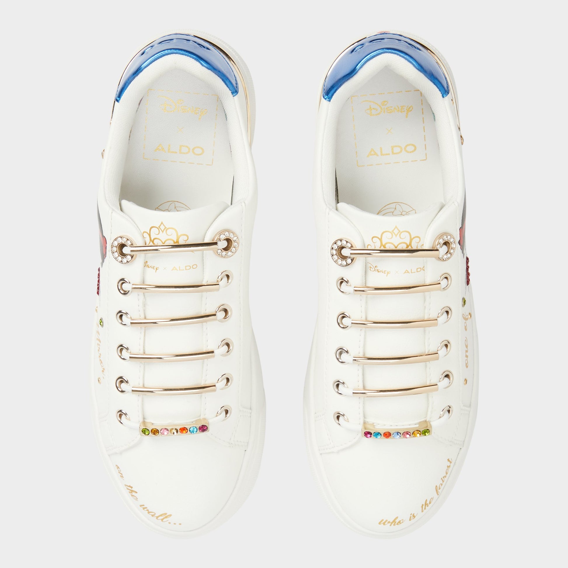 Top-down view of the Other White Snowwhitekicks Disney | ALDO
