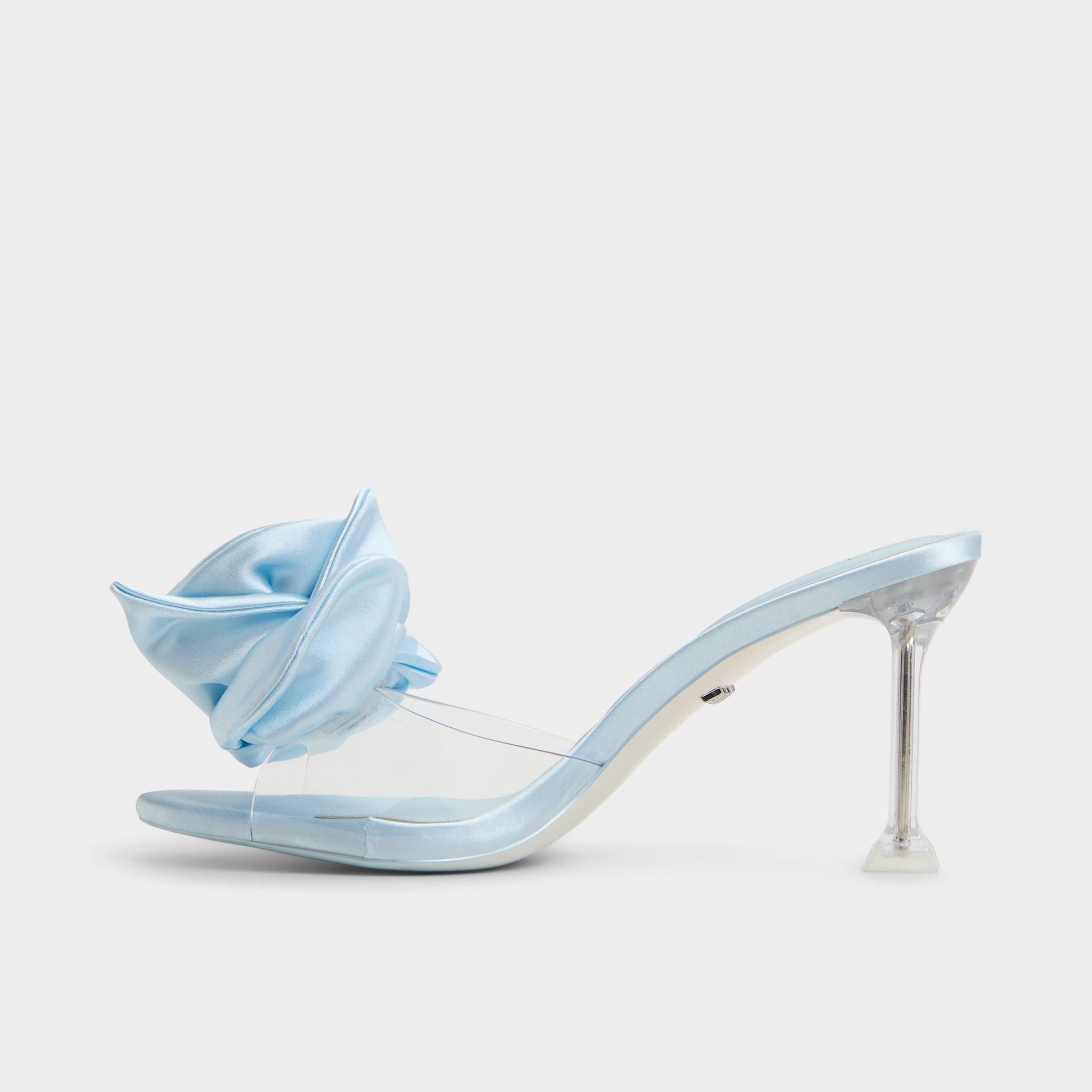 Side view of Light Blue Cinderellamule Disney | ALDO