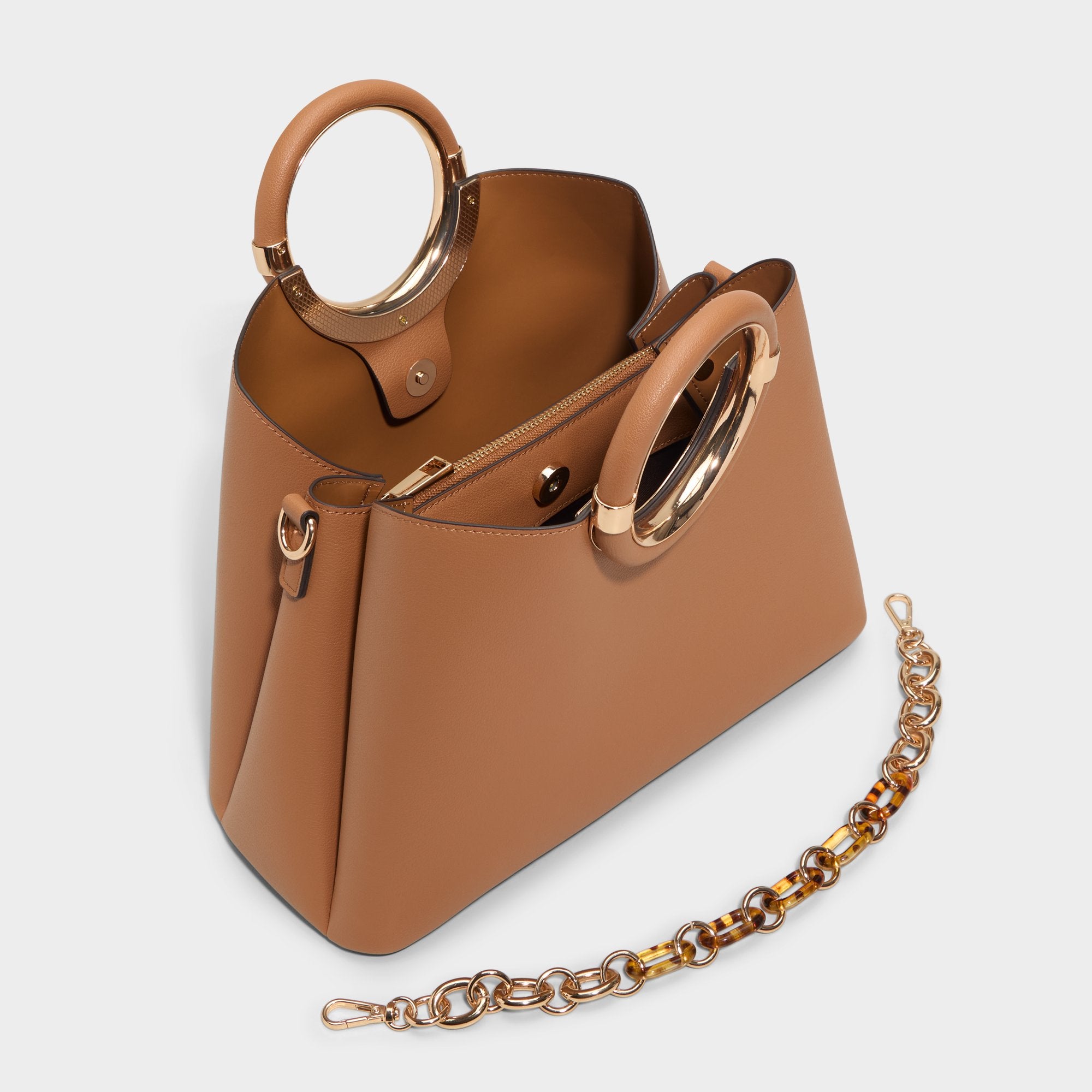 (取寄) アルド レディース  ALDO women Dovie Camel Dovieex Camel Women's Top Handle Bags