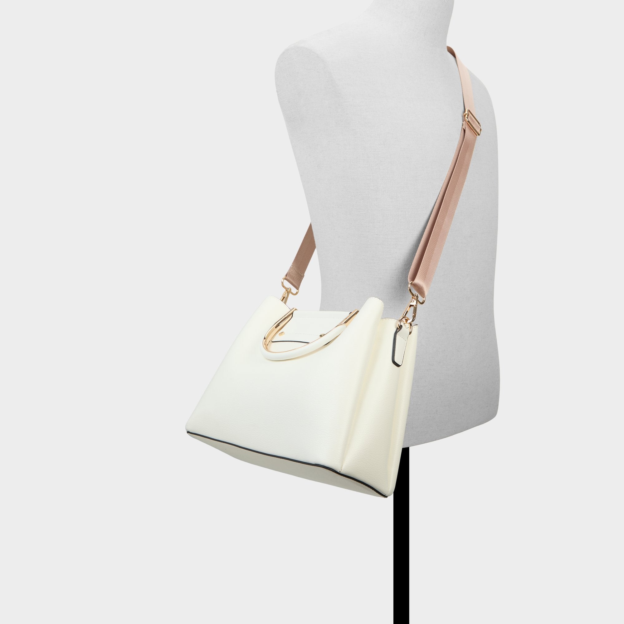 Sloanaax White Women's Tote & Satchel bags Sloanaax White Women's Tote & Satchel bags