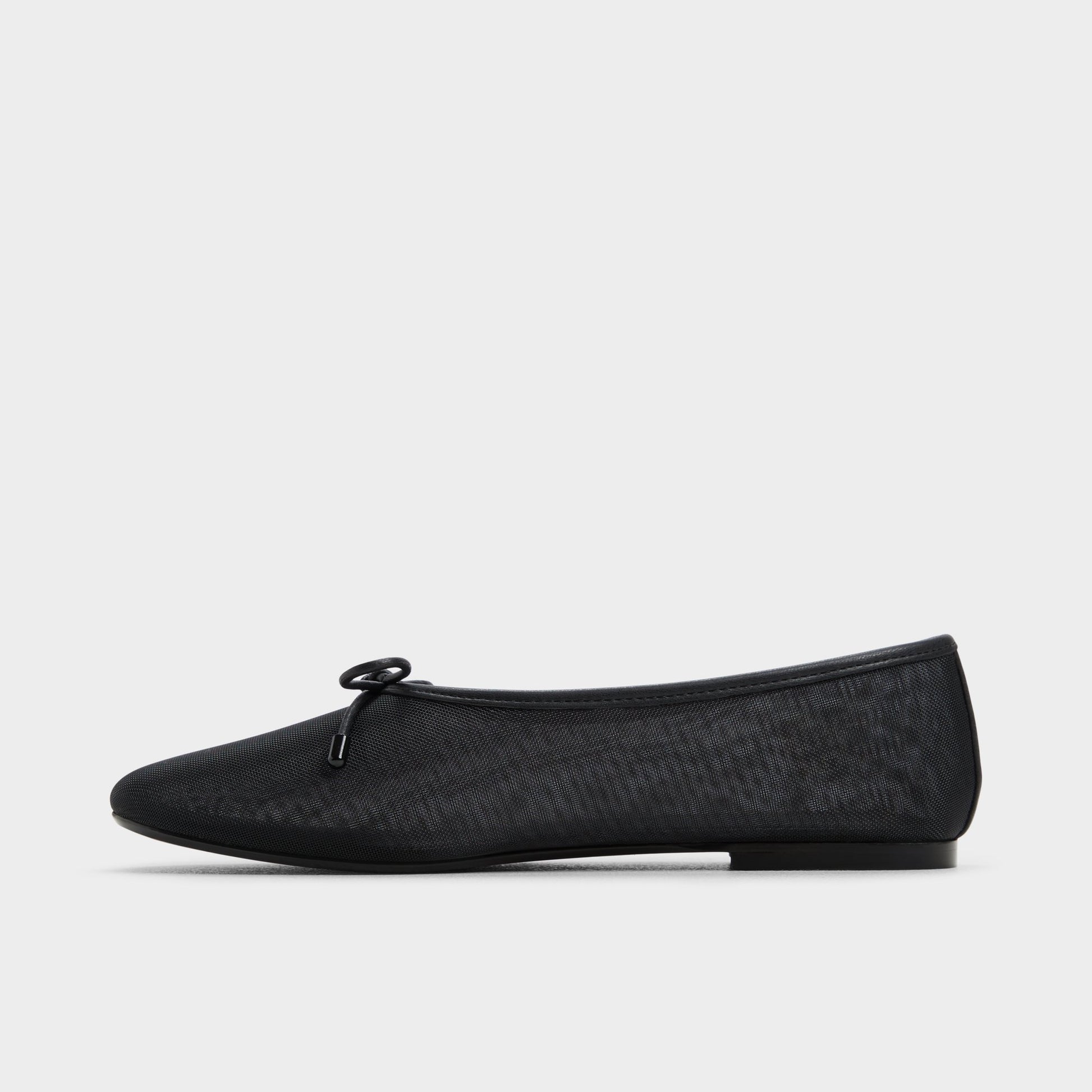 Side view of Other Black Joselie Ballerina