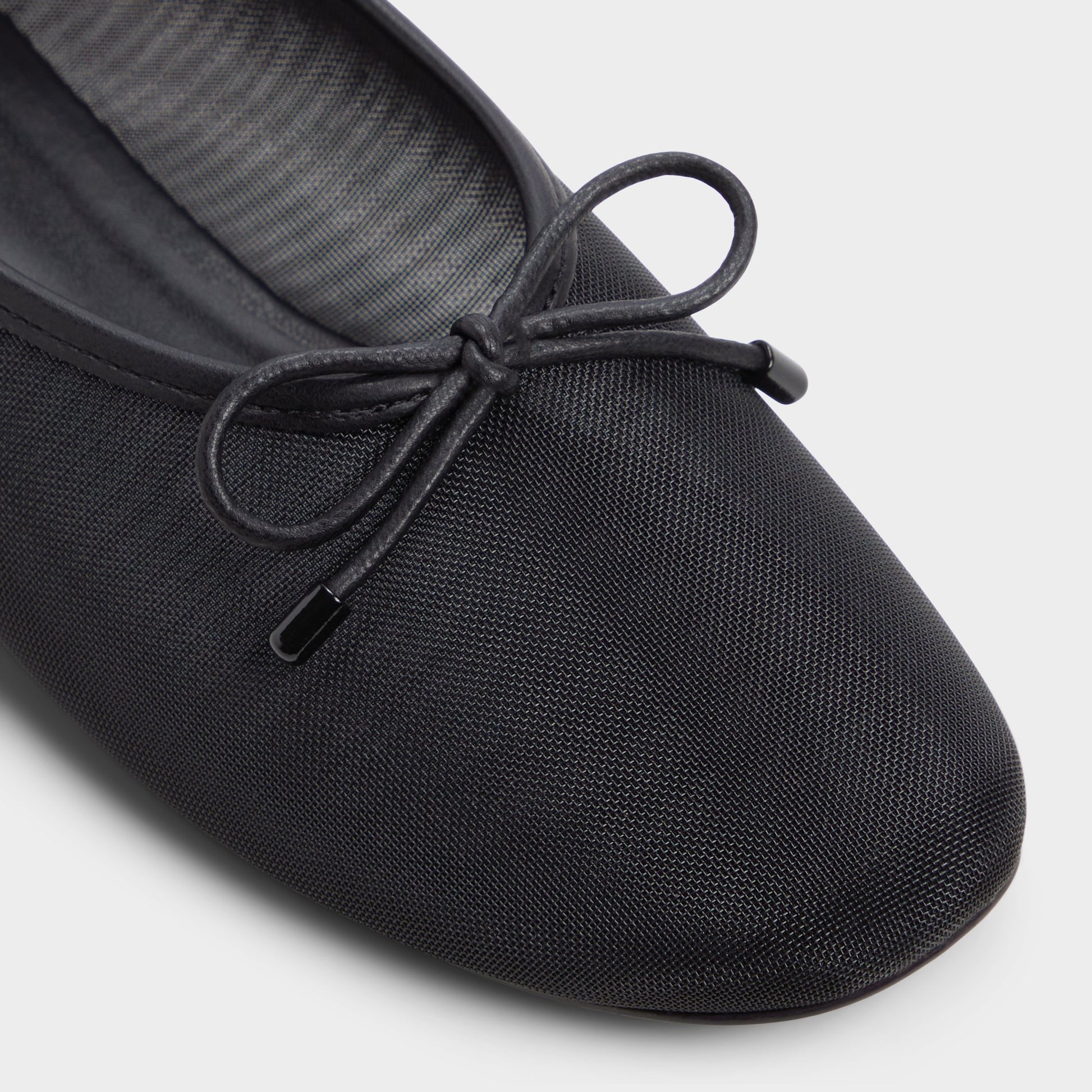 Close-up of the Other Black Joselie Ballerina