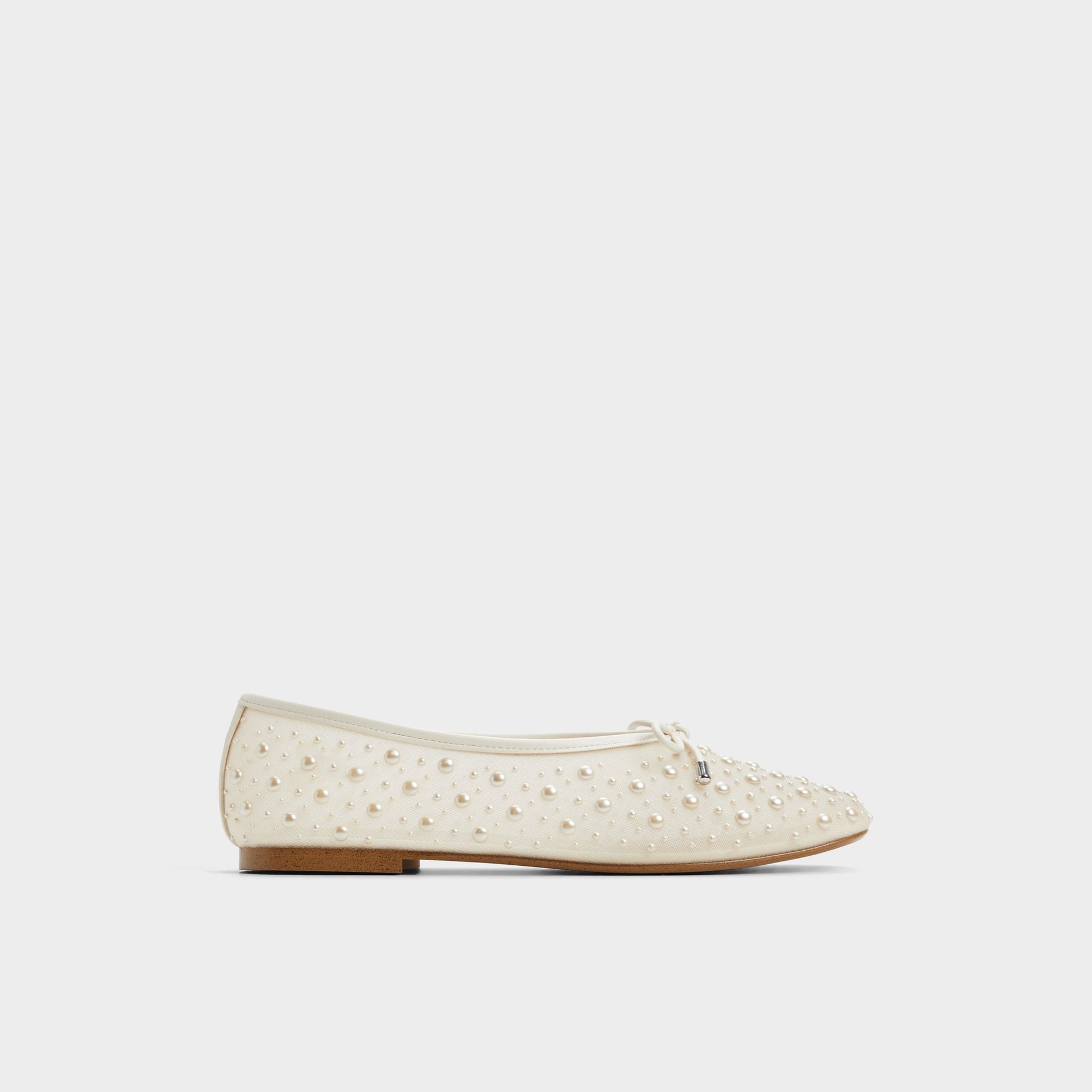 Main View of White/Bone Joselie Ballerina for Womens