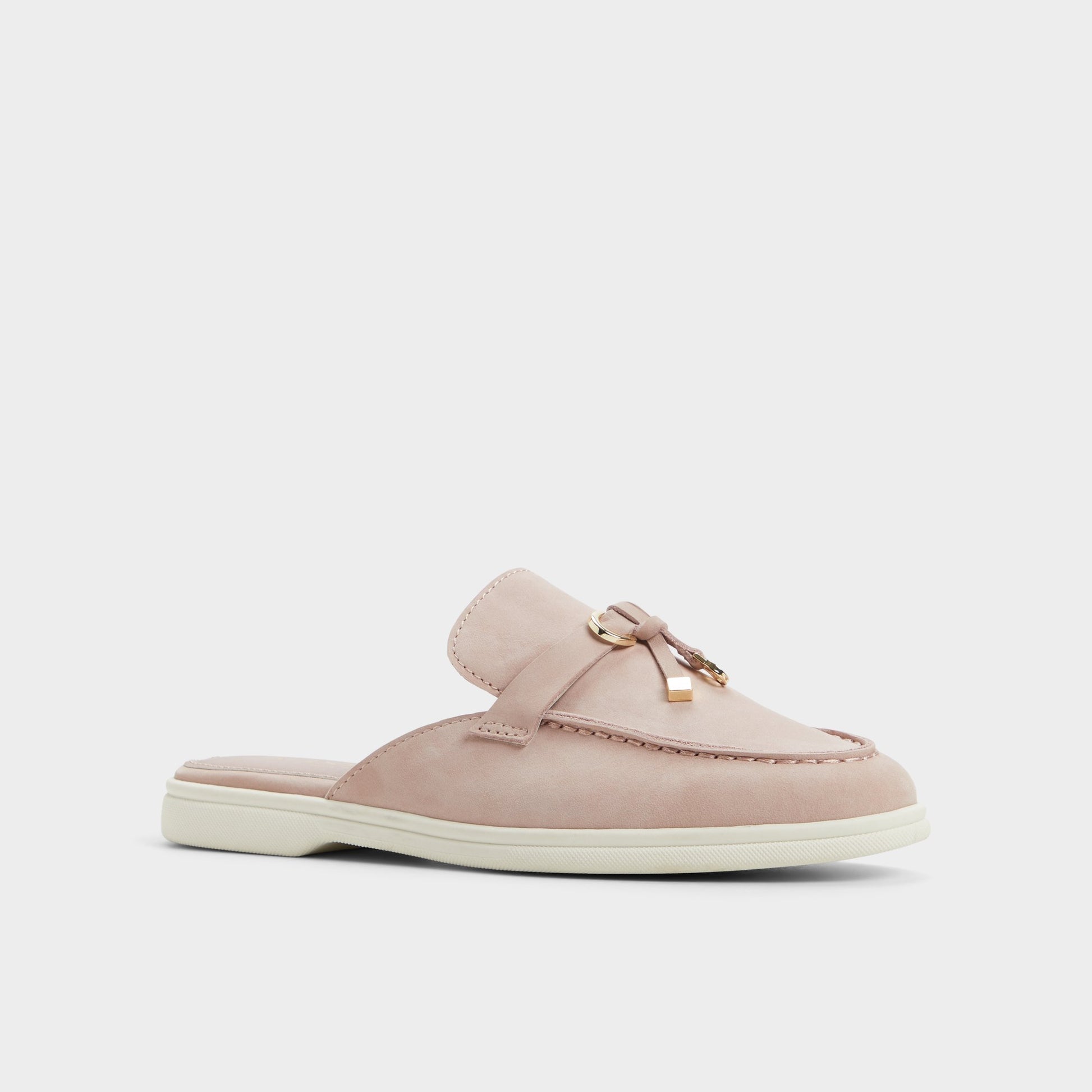 Three-quarter angle of Other Pink Kedoacien Mule's front side