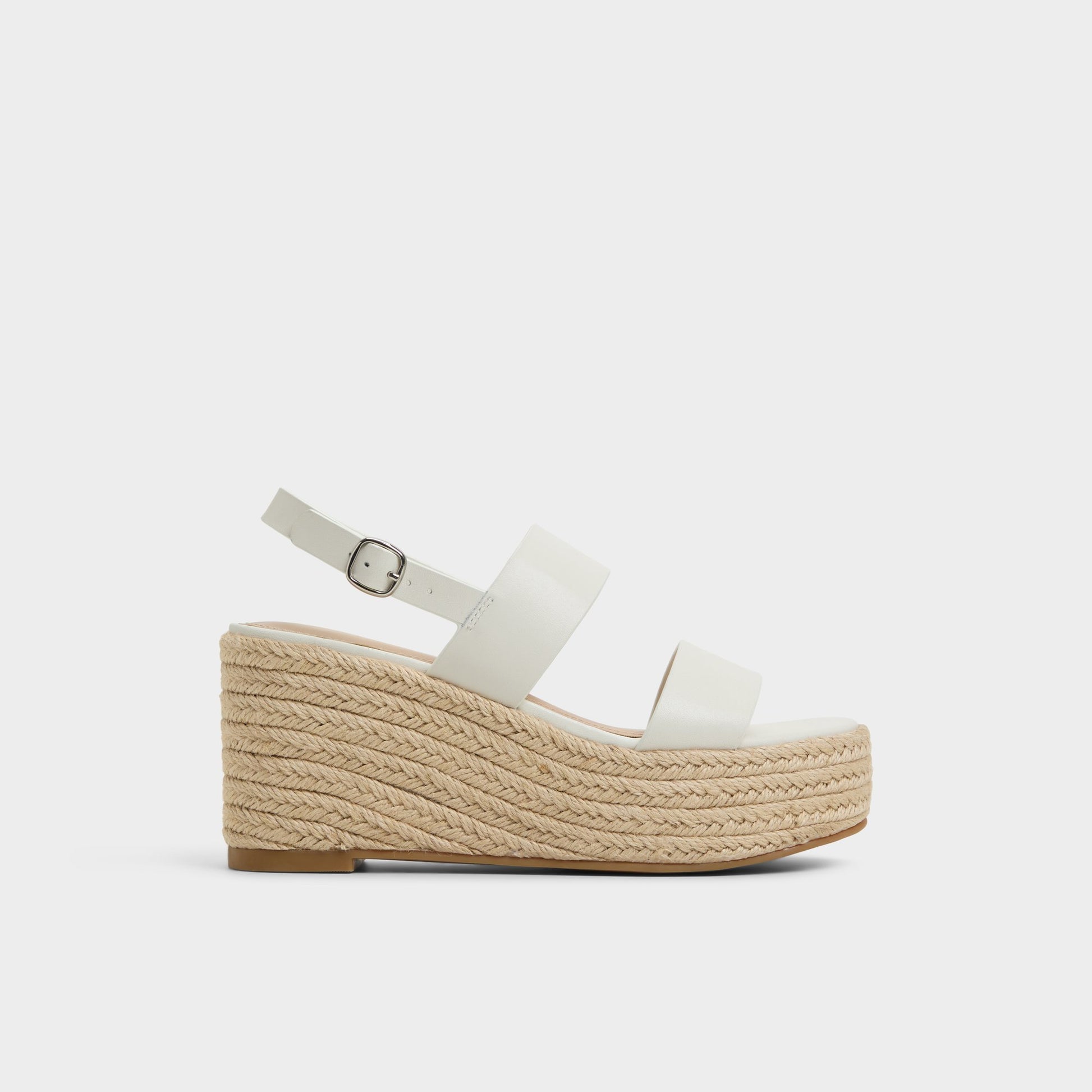 Main View of Open White Keoni Wedge sandal for Womens