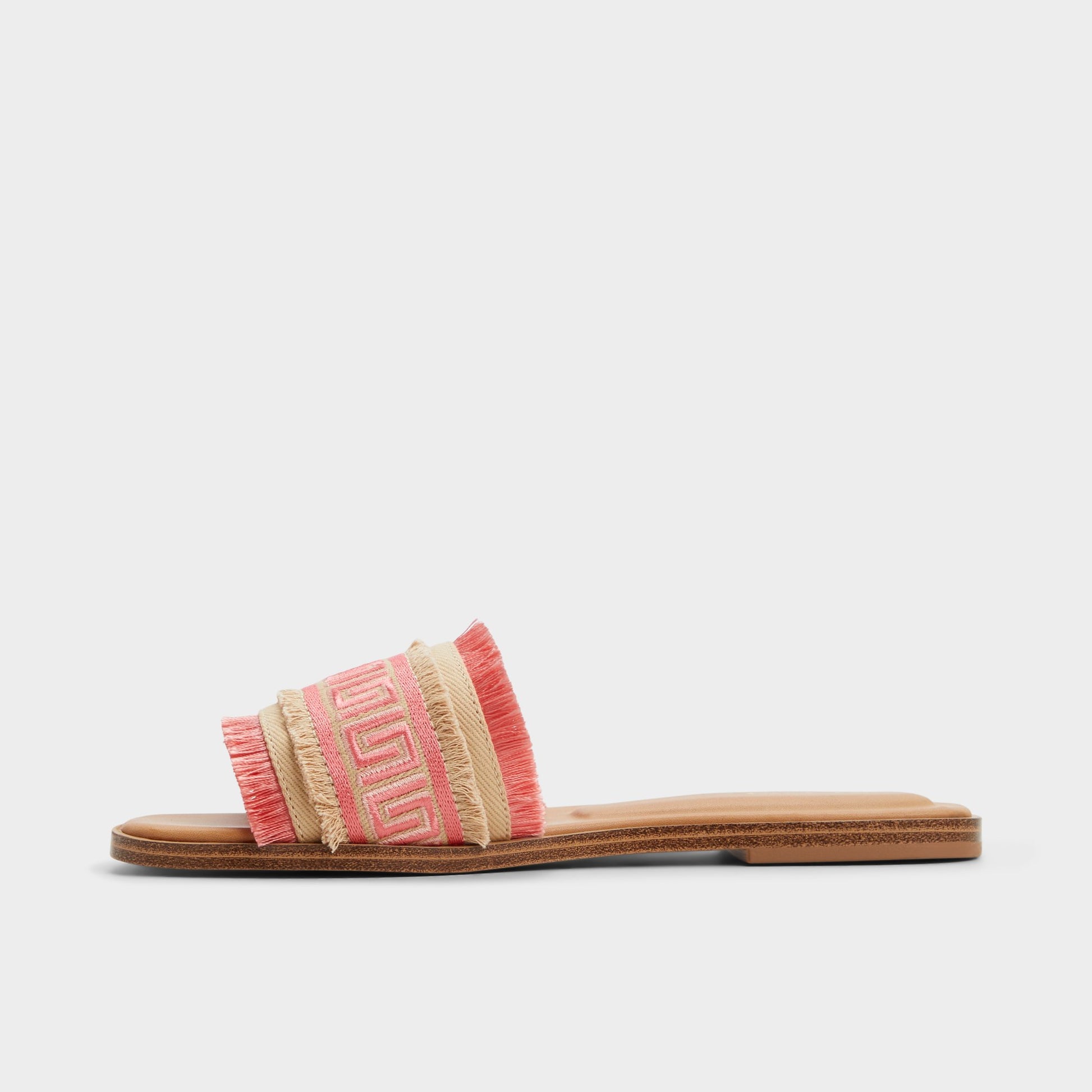 Side view of Coral Nalani Slide sandal