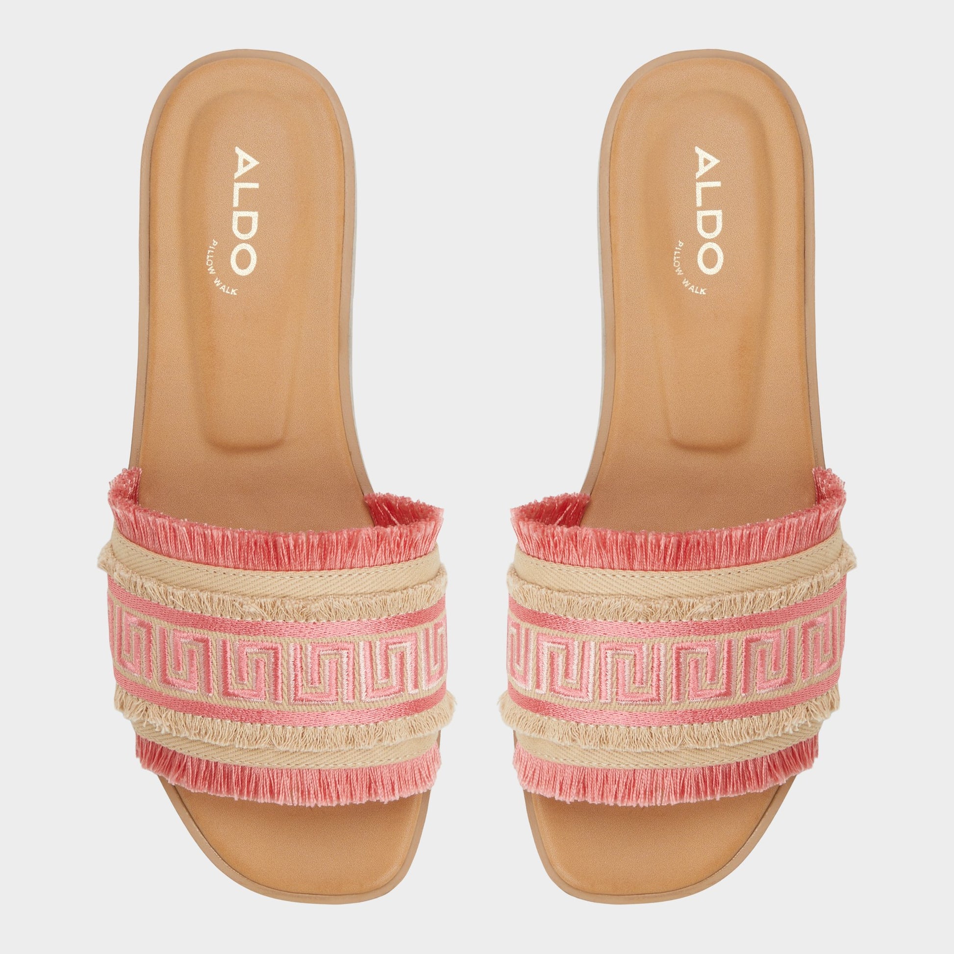 Top-down view of the Coral Nalani Slide sandal