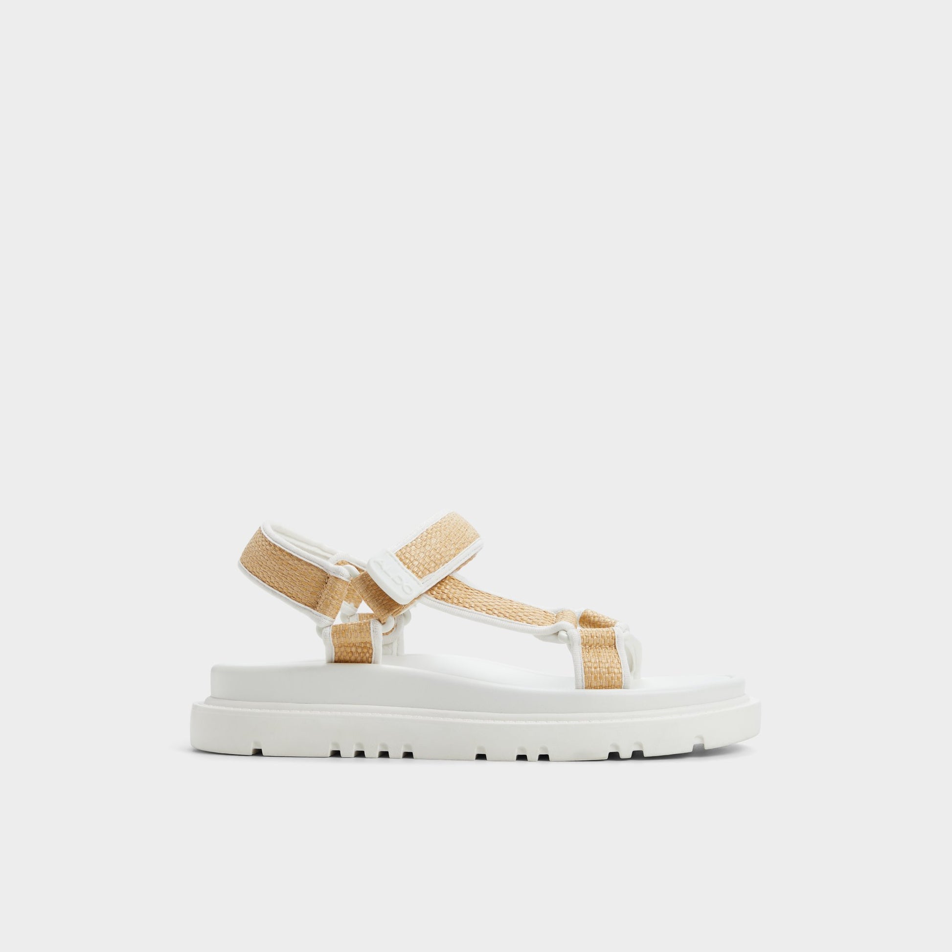 Main View of Natural Oceana Footbed sandal for Womens