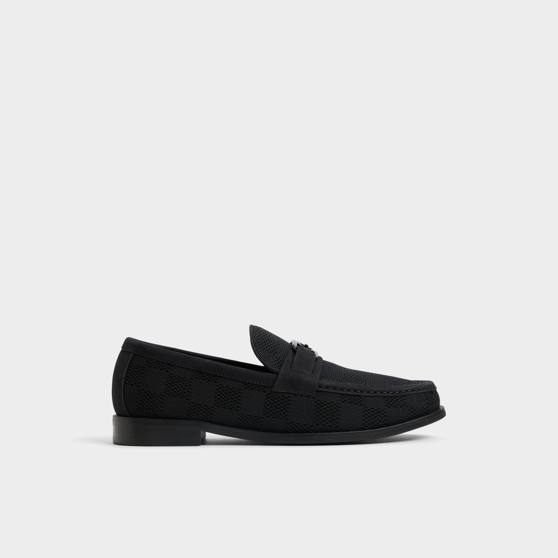 Main View of Black Hawley Loafer for Mens