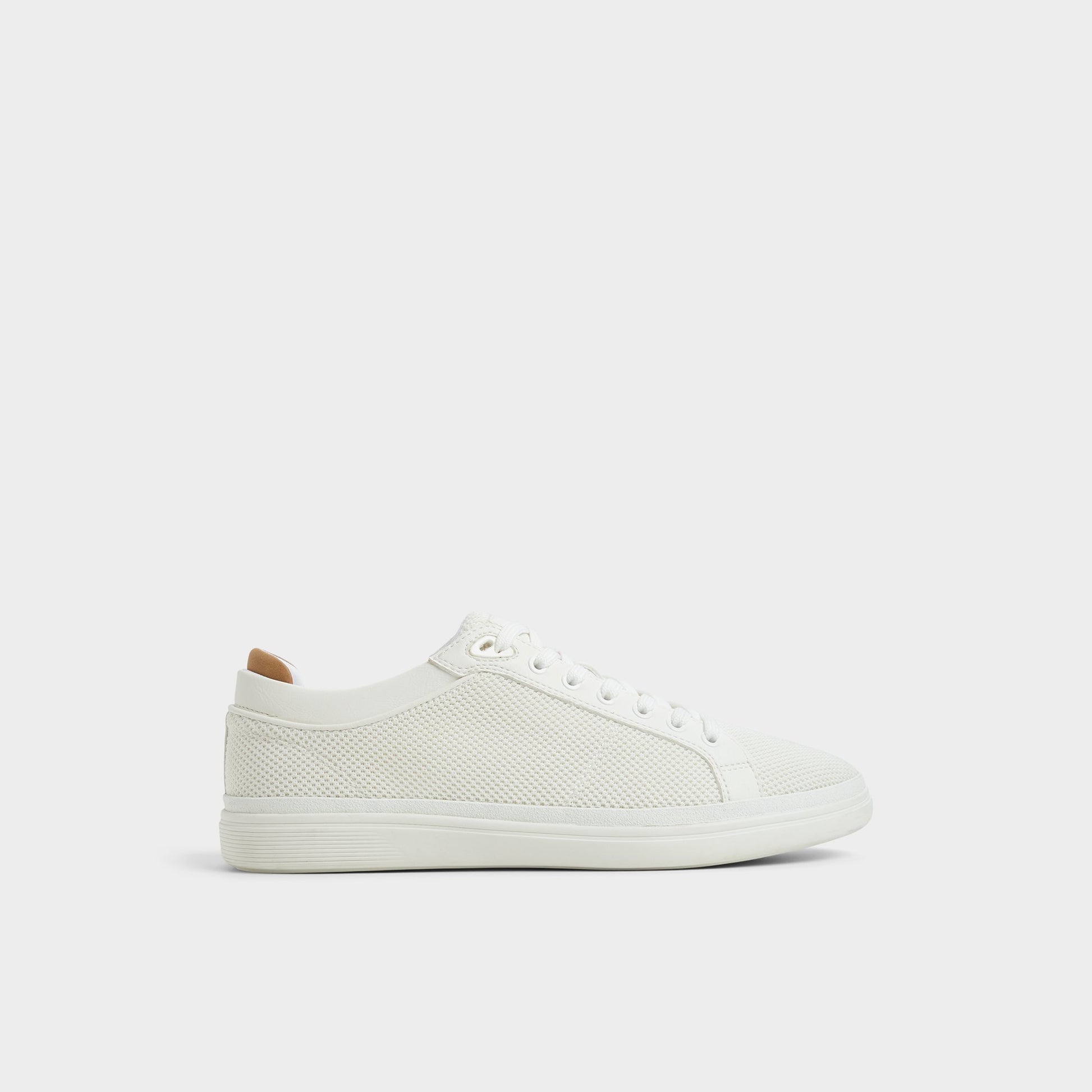 Main View of White Finespec Low top sneaker for Mens