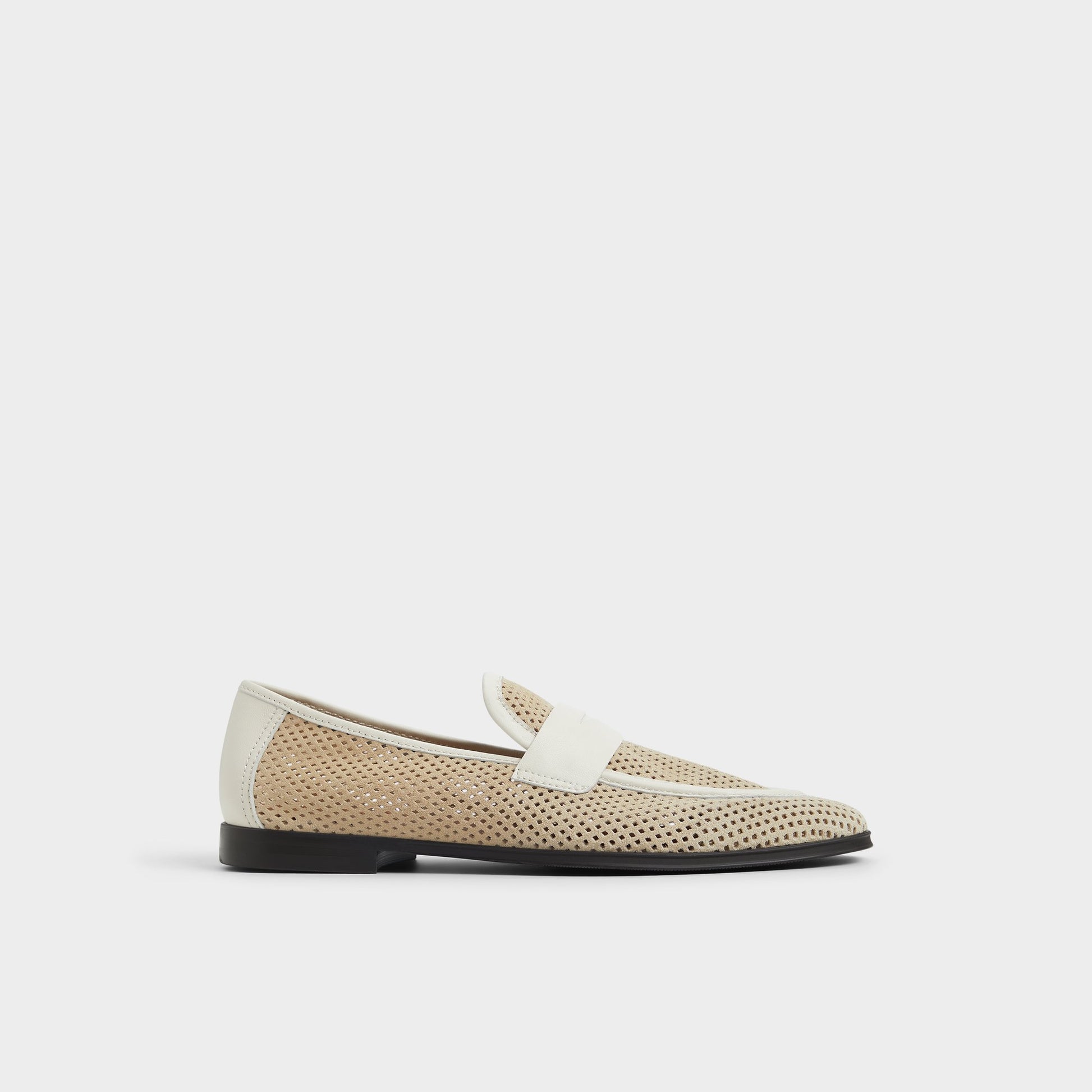 Main View of Beige Arnold Loafer for Mens