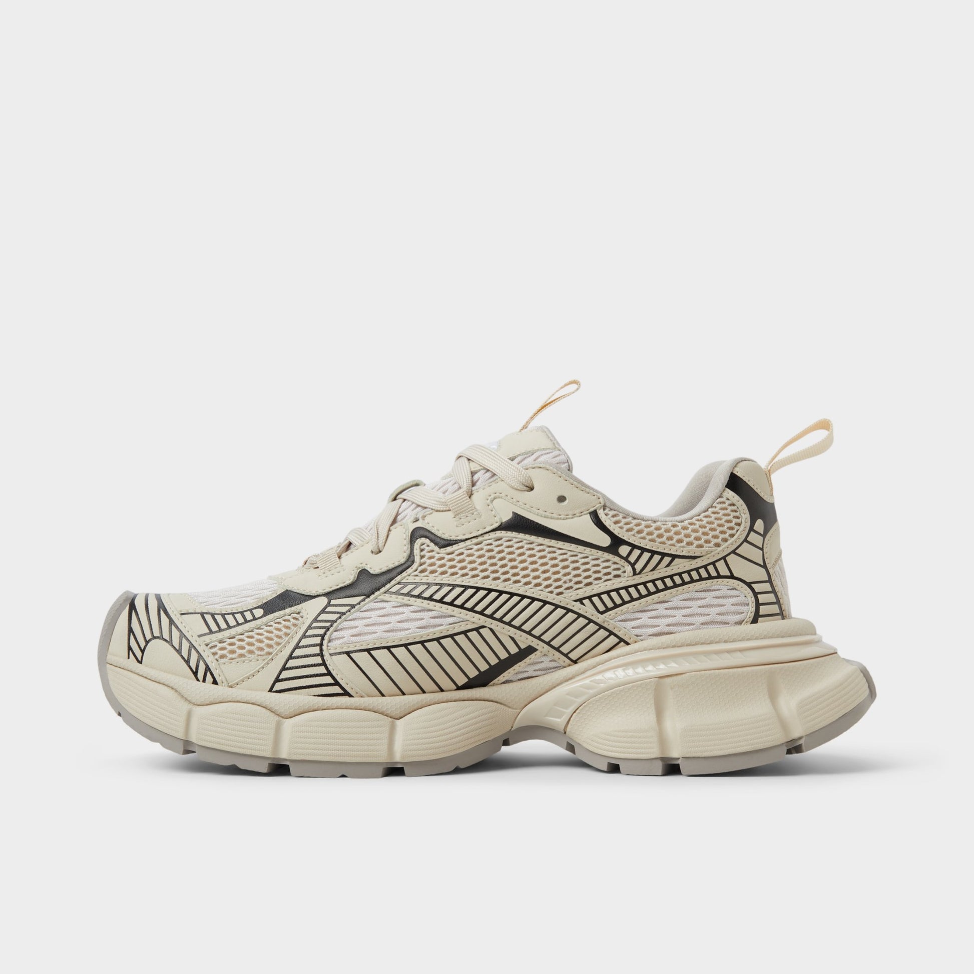 Side view of Light Beige Jensen Jogger sneaker