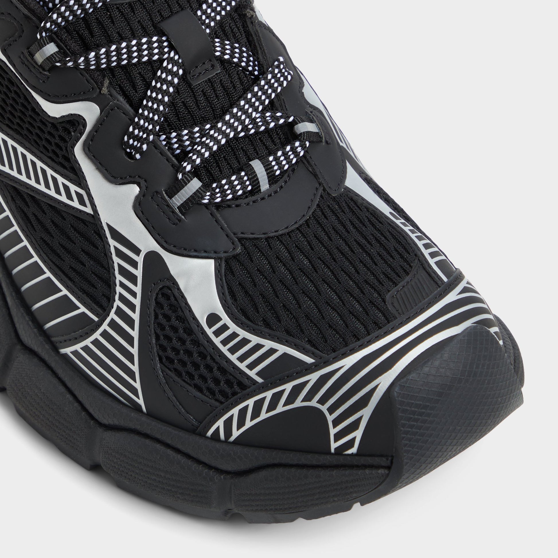 Close-up of the Black Jensen Jogger sneaker